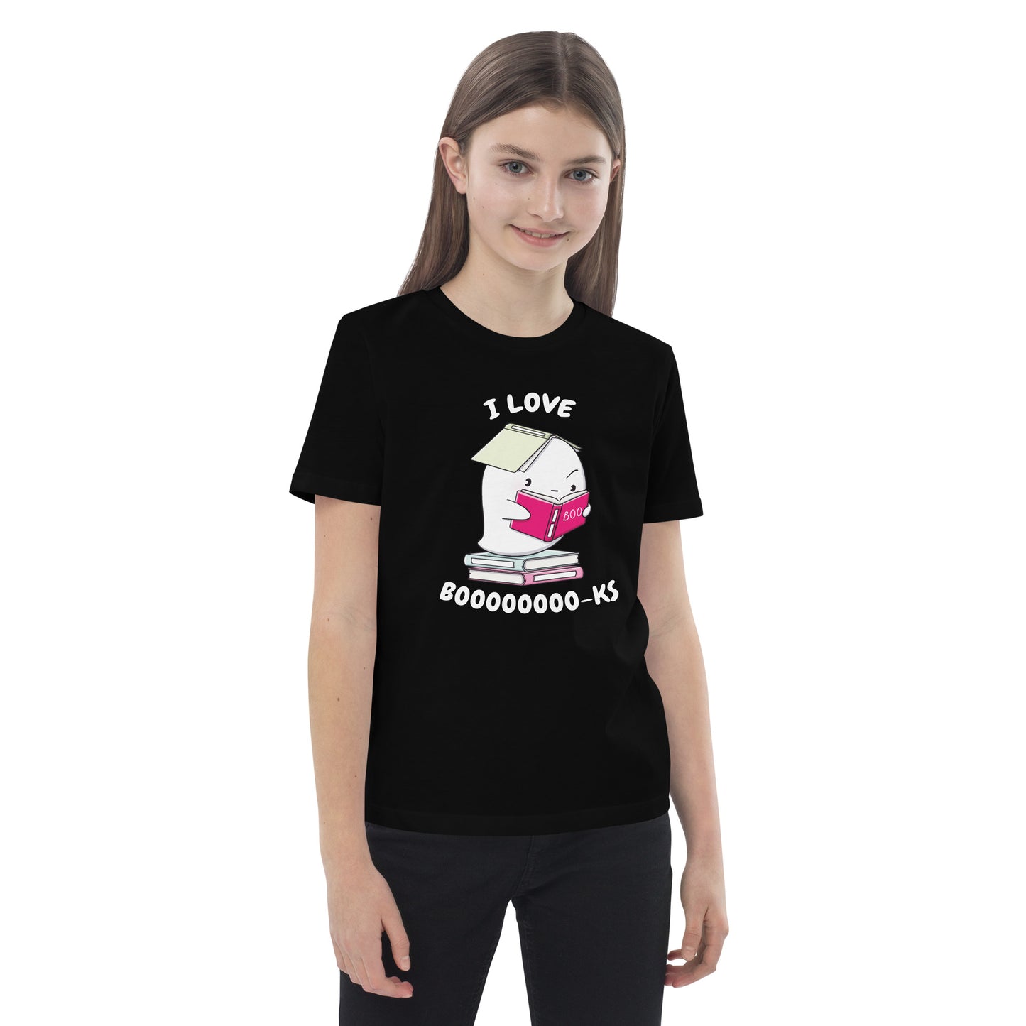 I love books - Organic cotton kids t-shirt