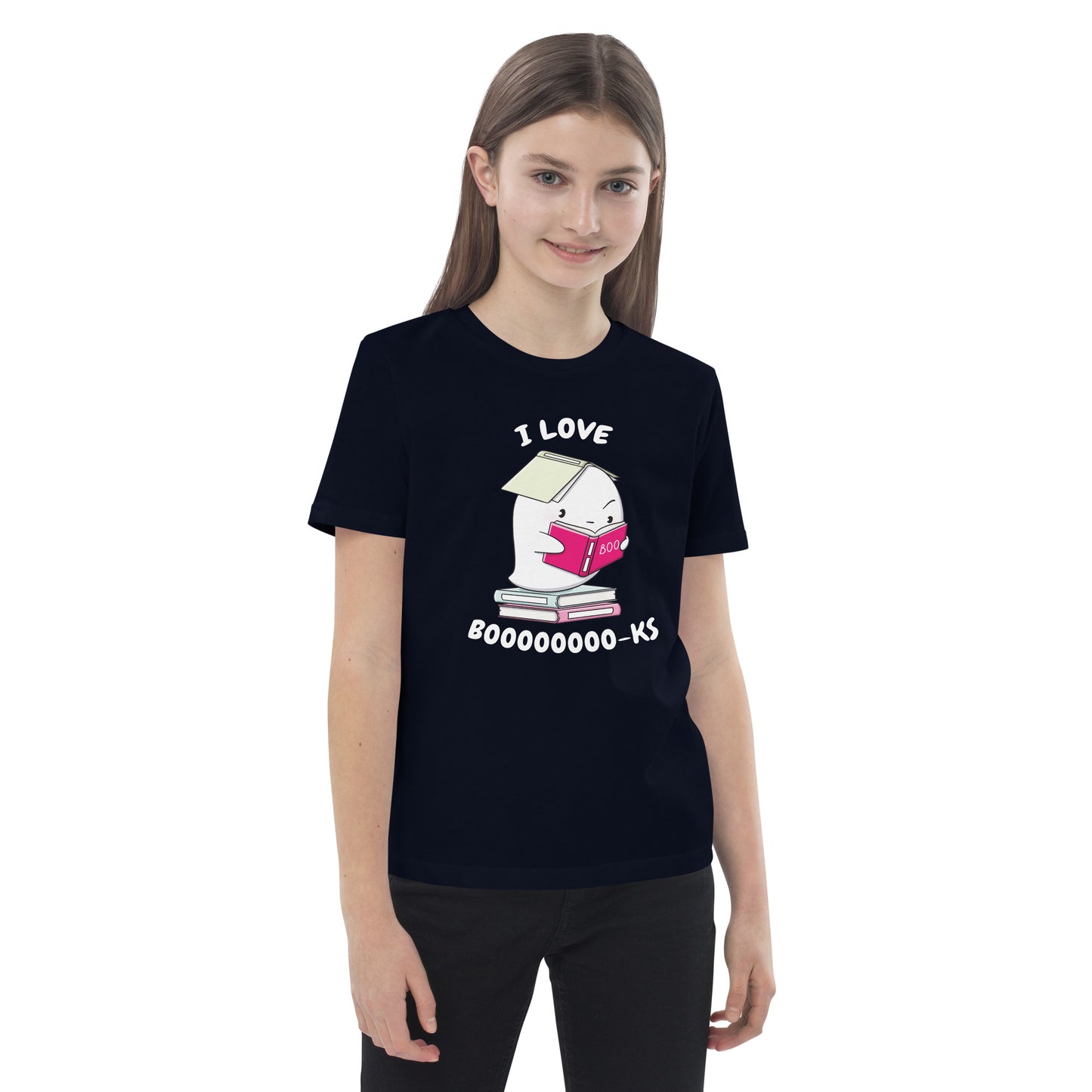 I love books - Organic cotton kids t-shirt