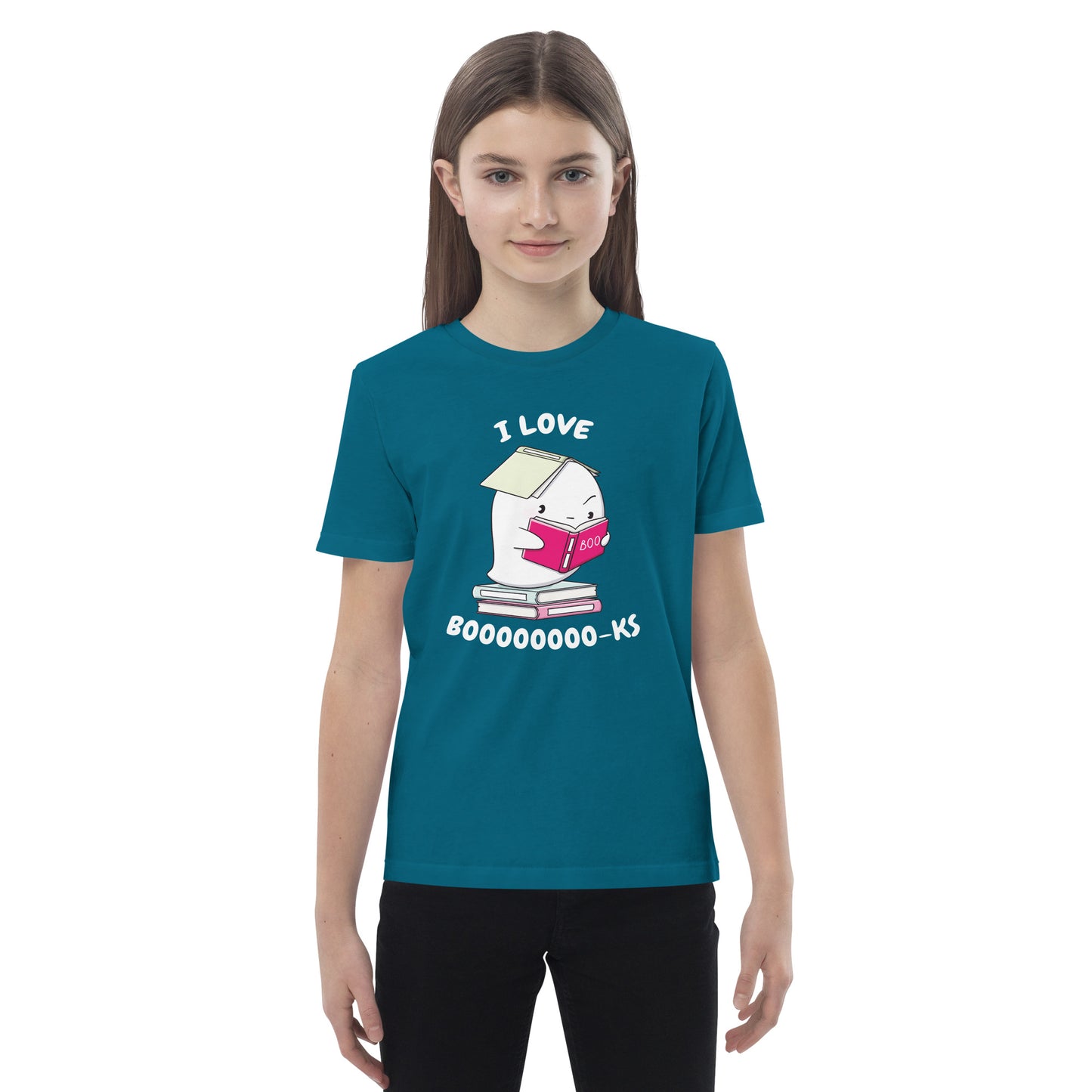 I love books - Organic cotton kids t-shirt