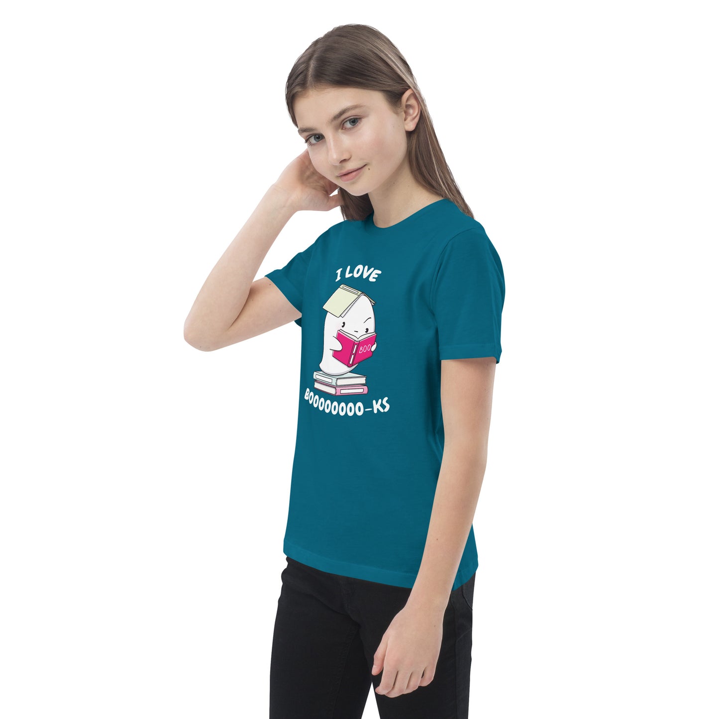 I love books - Organic cotton kids t-shirt