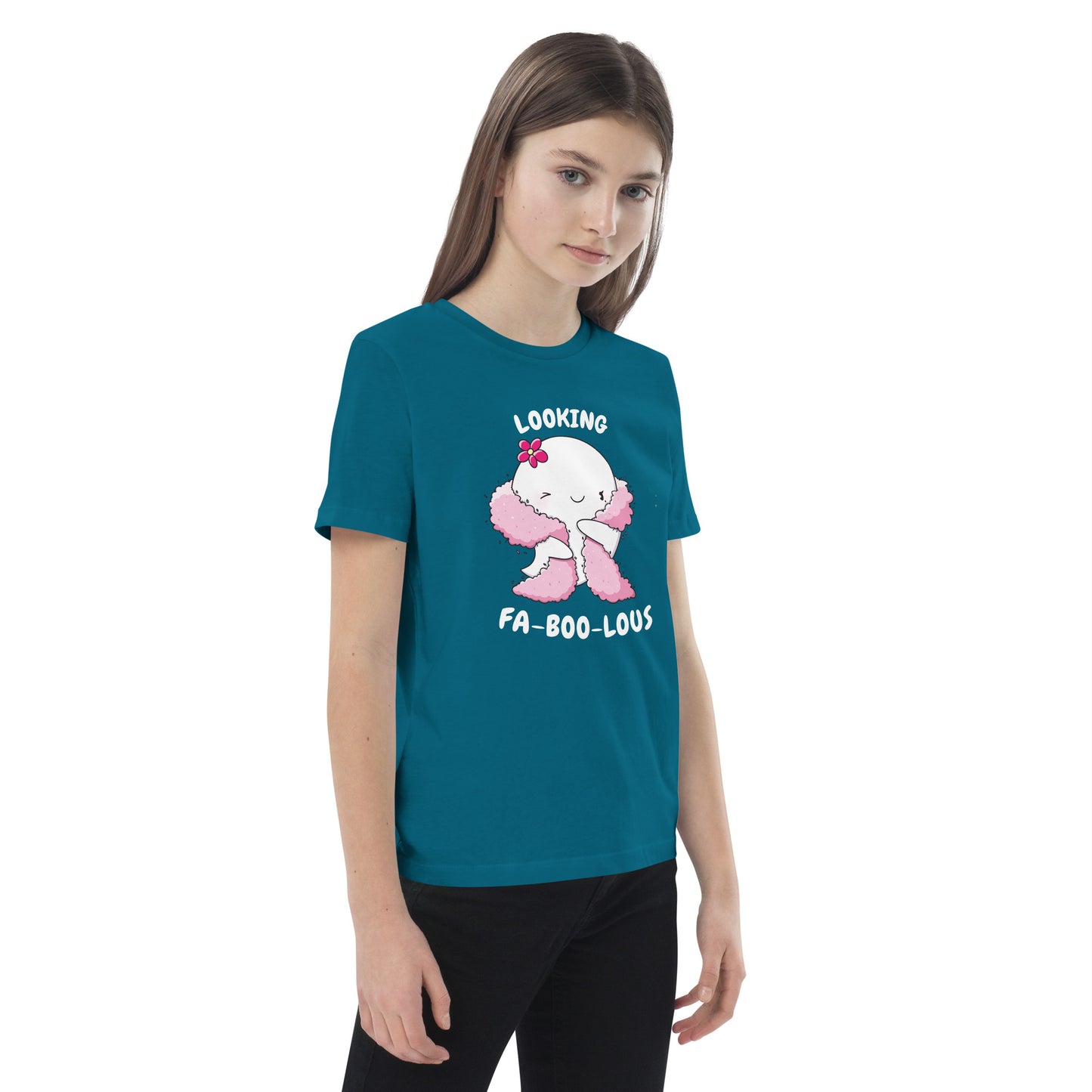 Looking fa-boo-lous - Organic cotton kids t-shirt