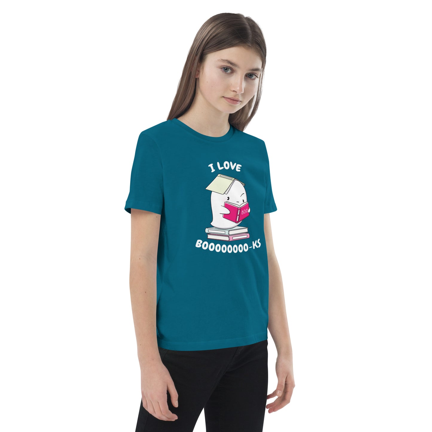 I love books - Organic cotton kids t-shirt