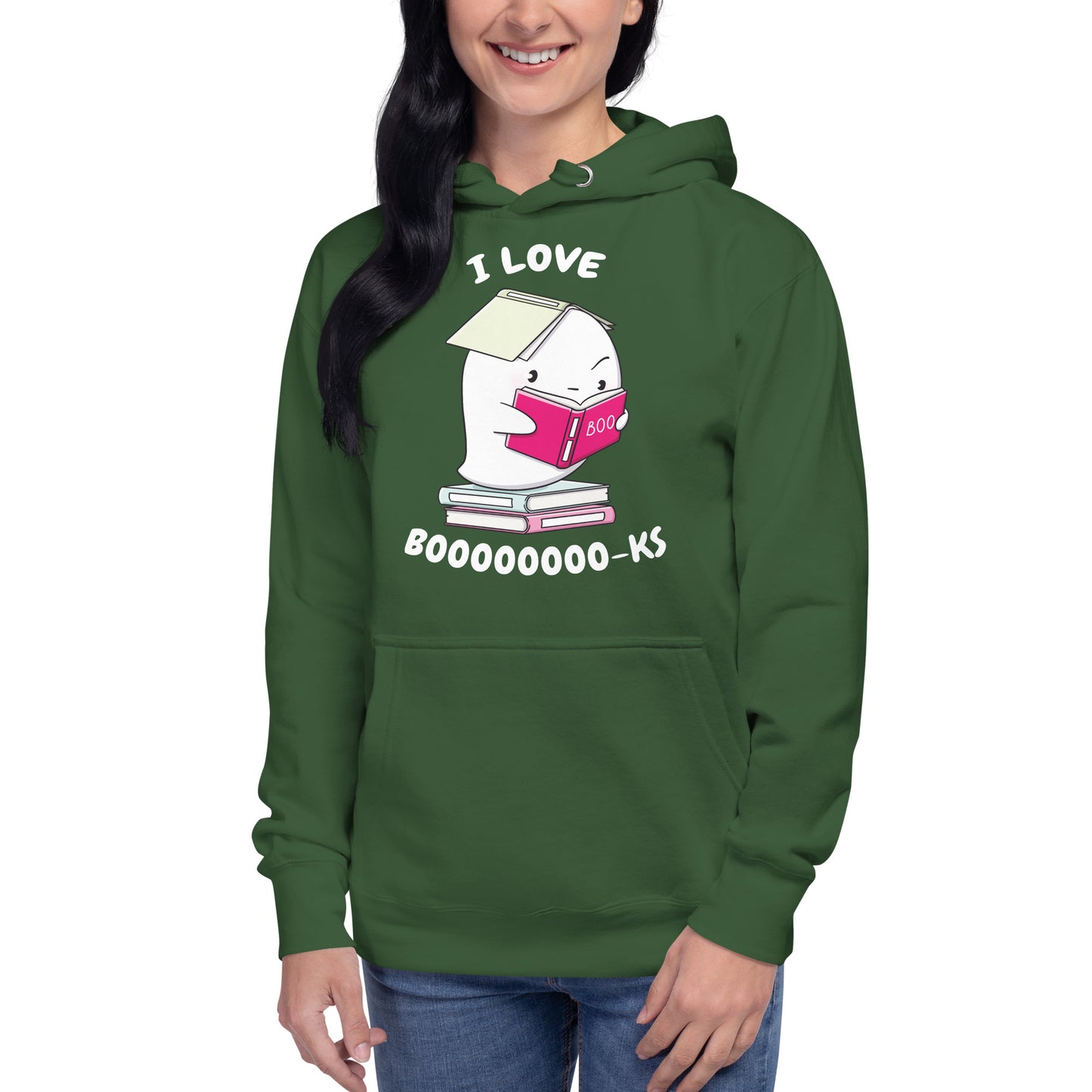 I love books - Unisex Hoodie