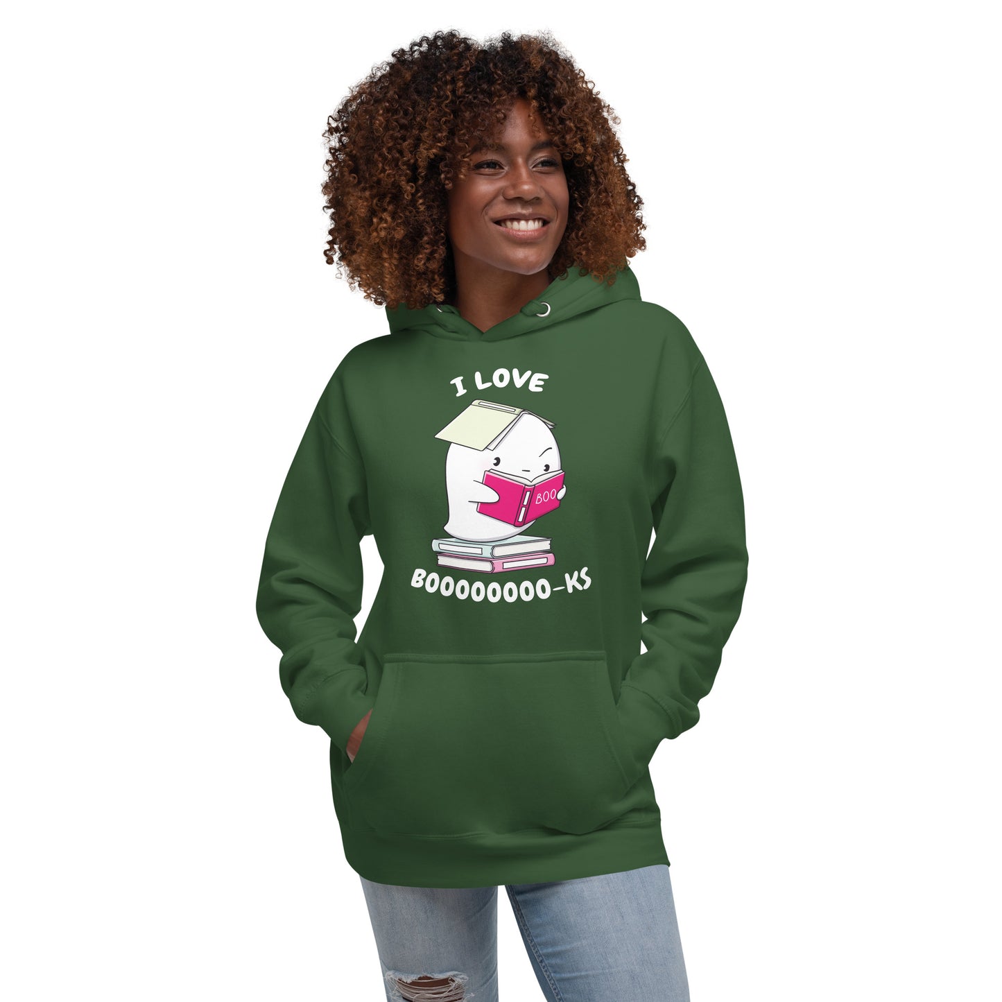 I love books - Unisex Hoodie