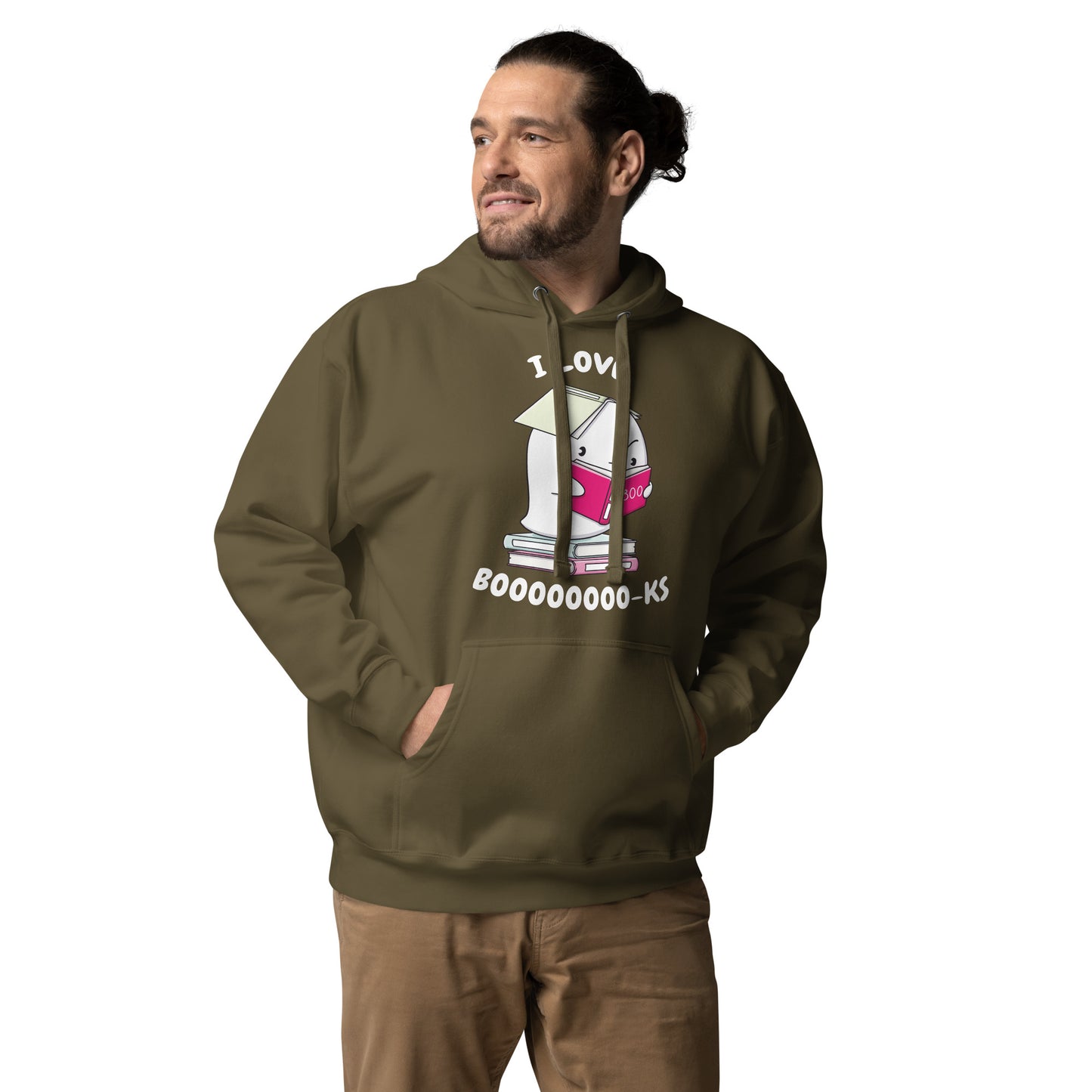 I love books - Unisex Hoodie