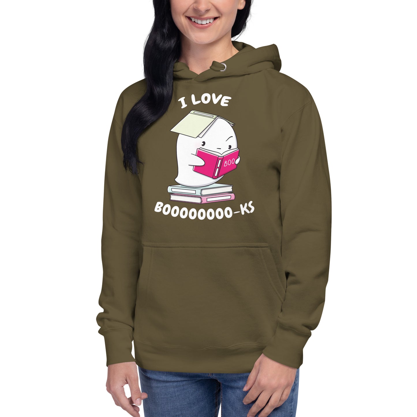 I love books - Unisex Hoodie