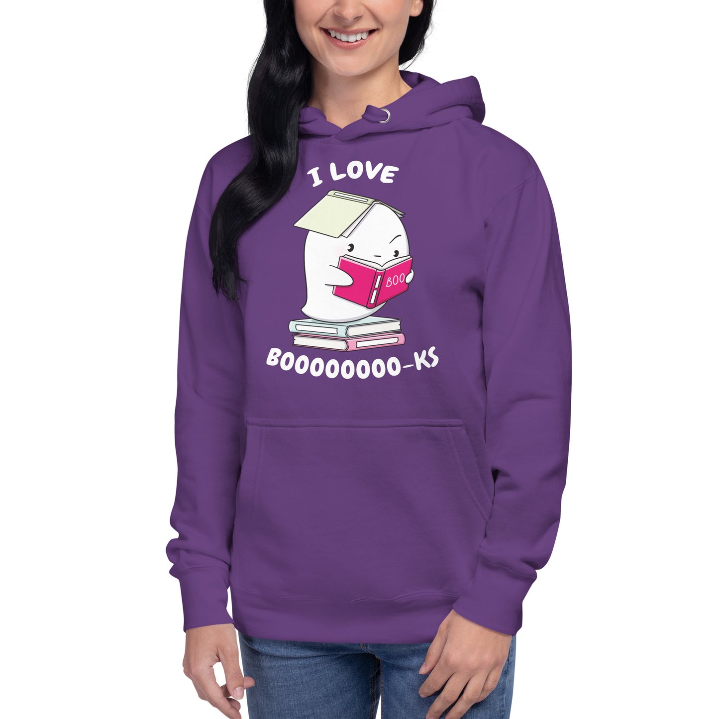 I love books - Unisex Hoodie