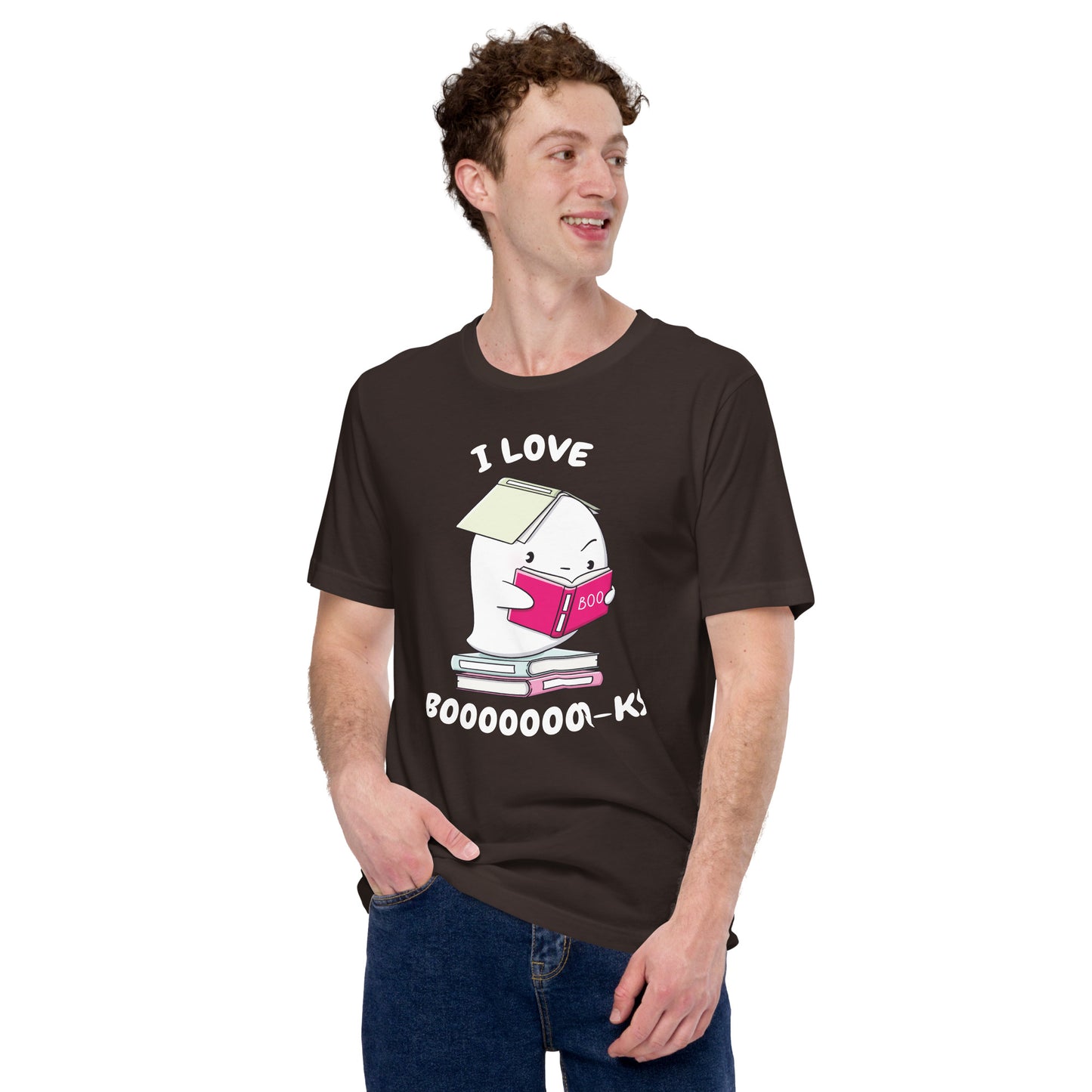 I love books - Unisex t-shirt