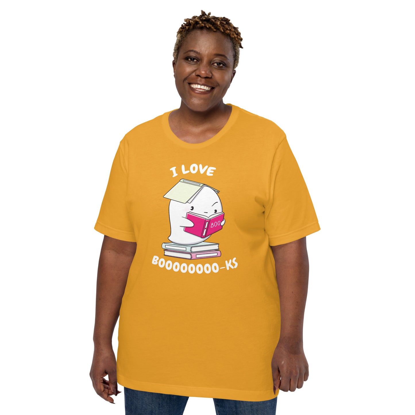 I love books - Unisex t-shirt