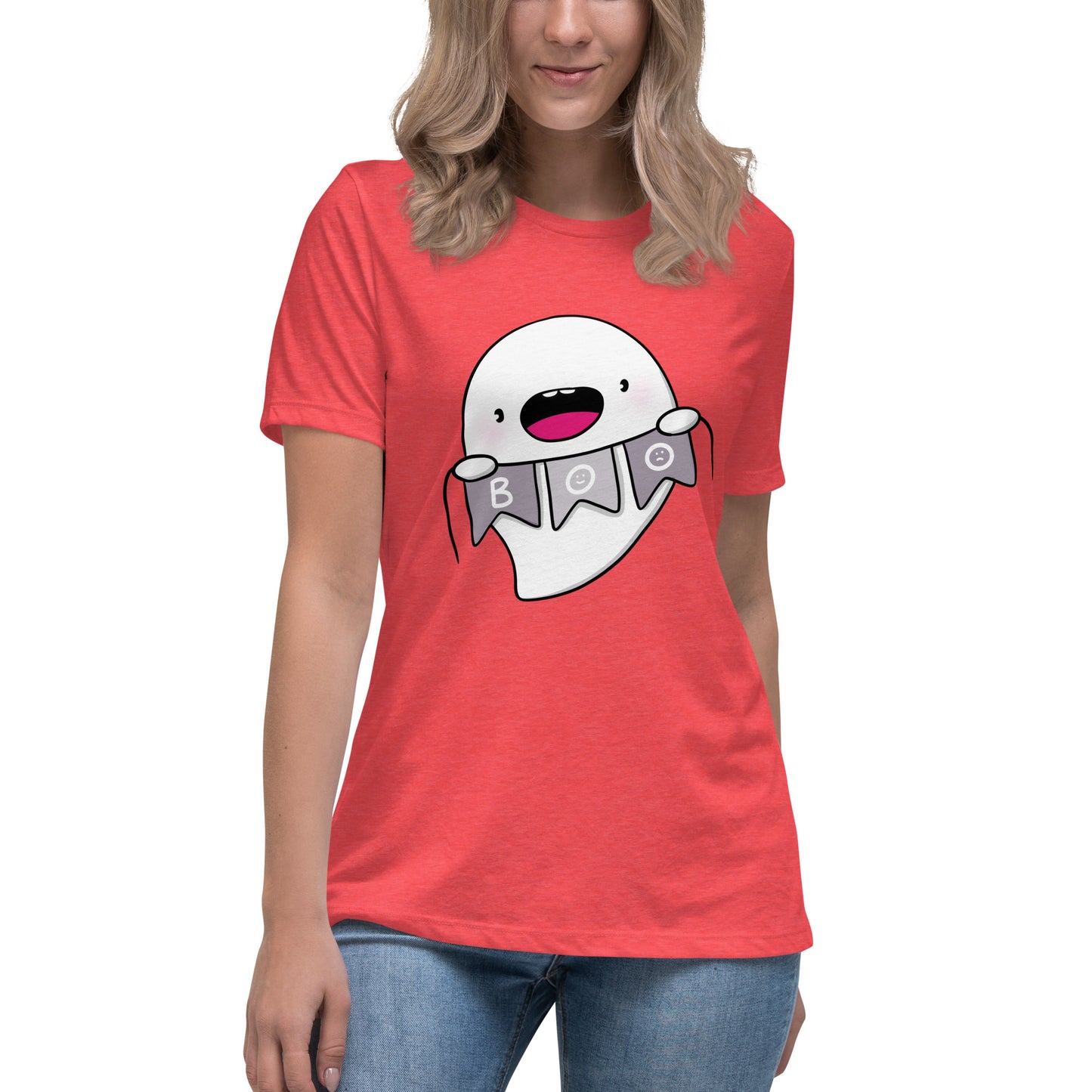 Boo - Women's Relaxed T-Shirt
