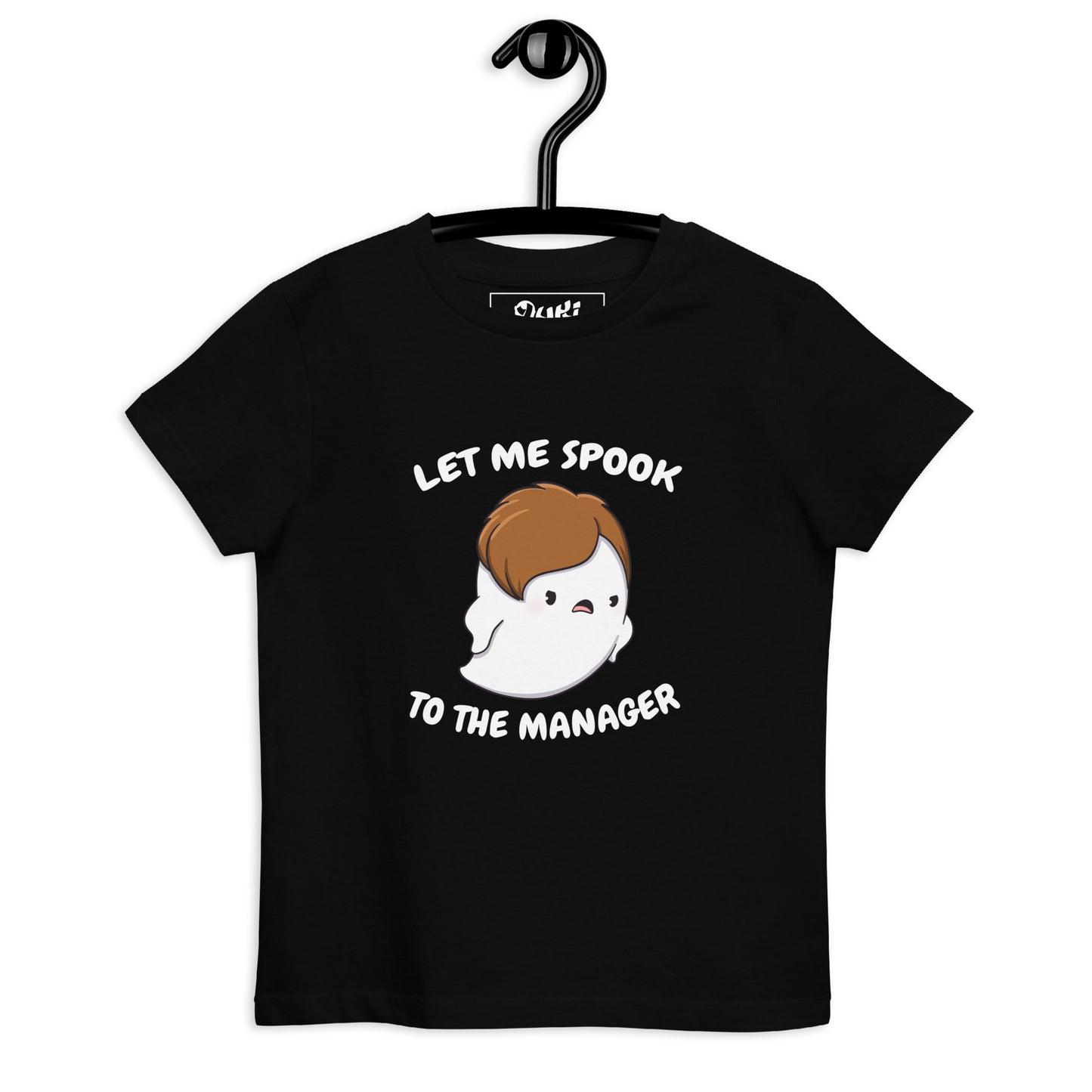 Let me spook to the manager - Organic cotton kids t-shirt