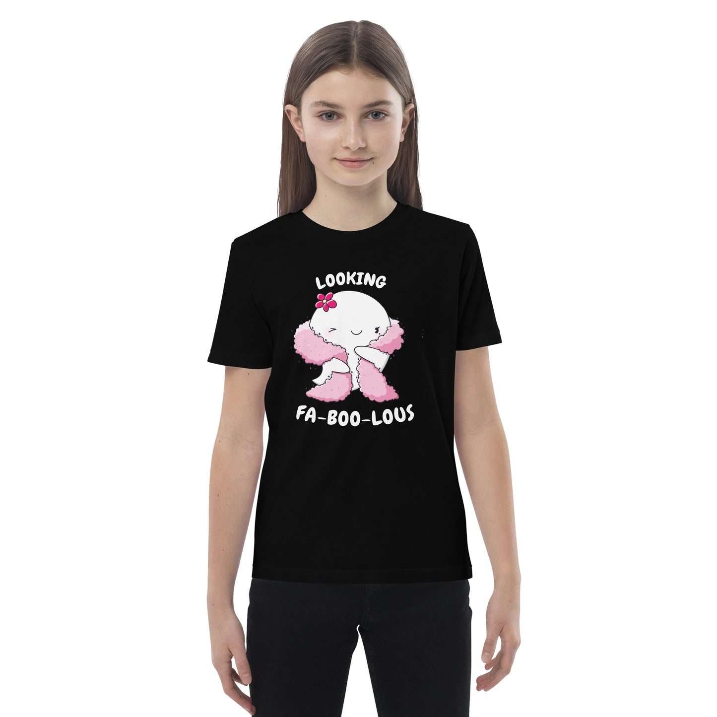 Looking fa-boo-lous - Organic cotton kids t-shirt