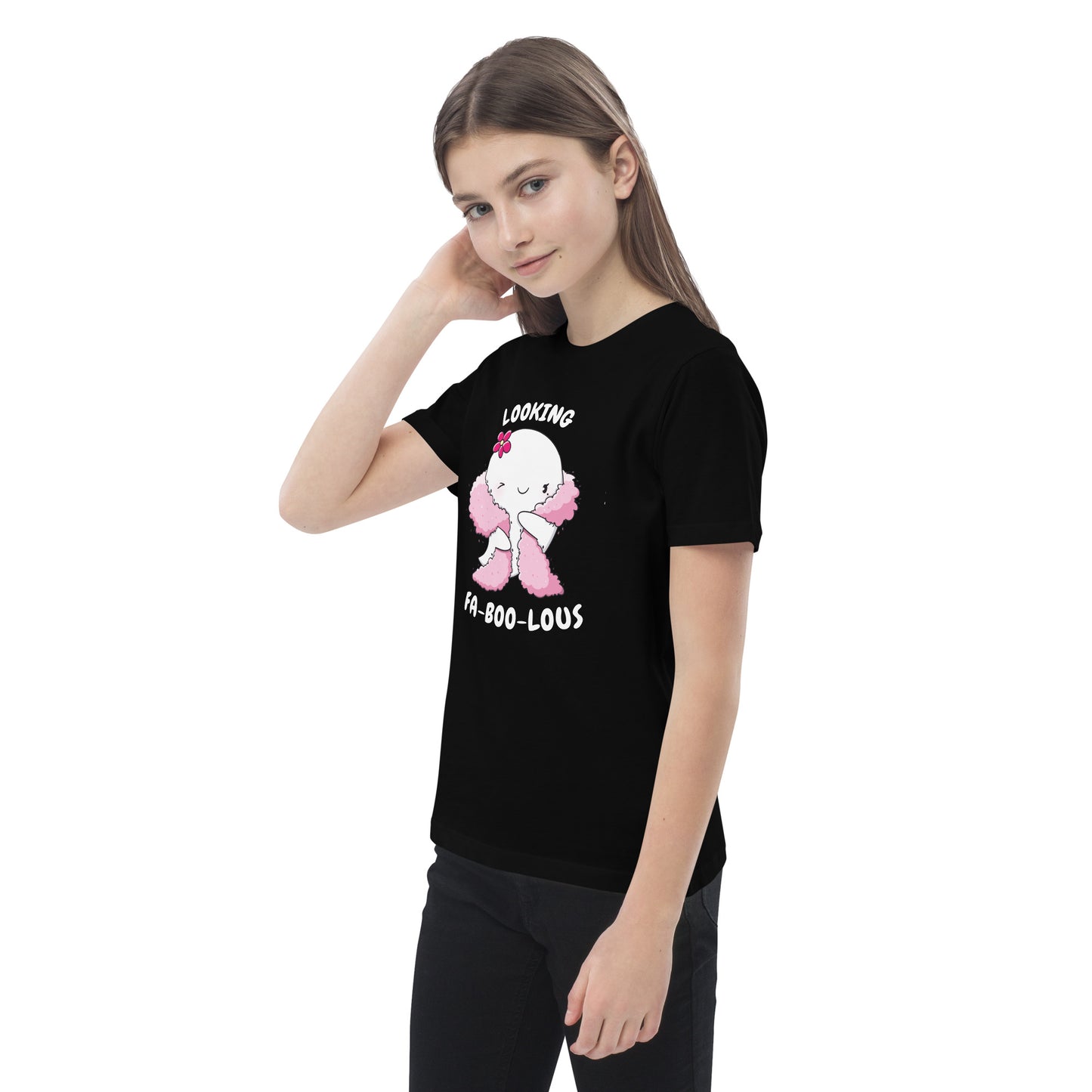 Looking fa-boo-lous - Organic cotton kids t-shirt