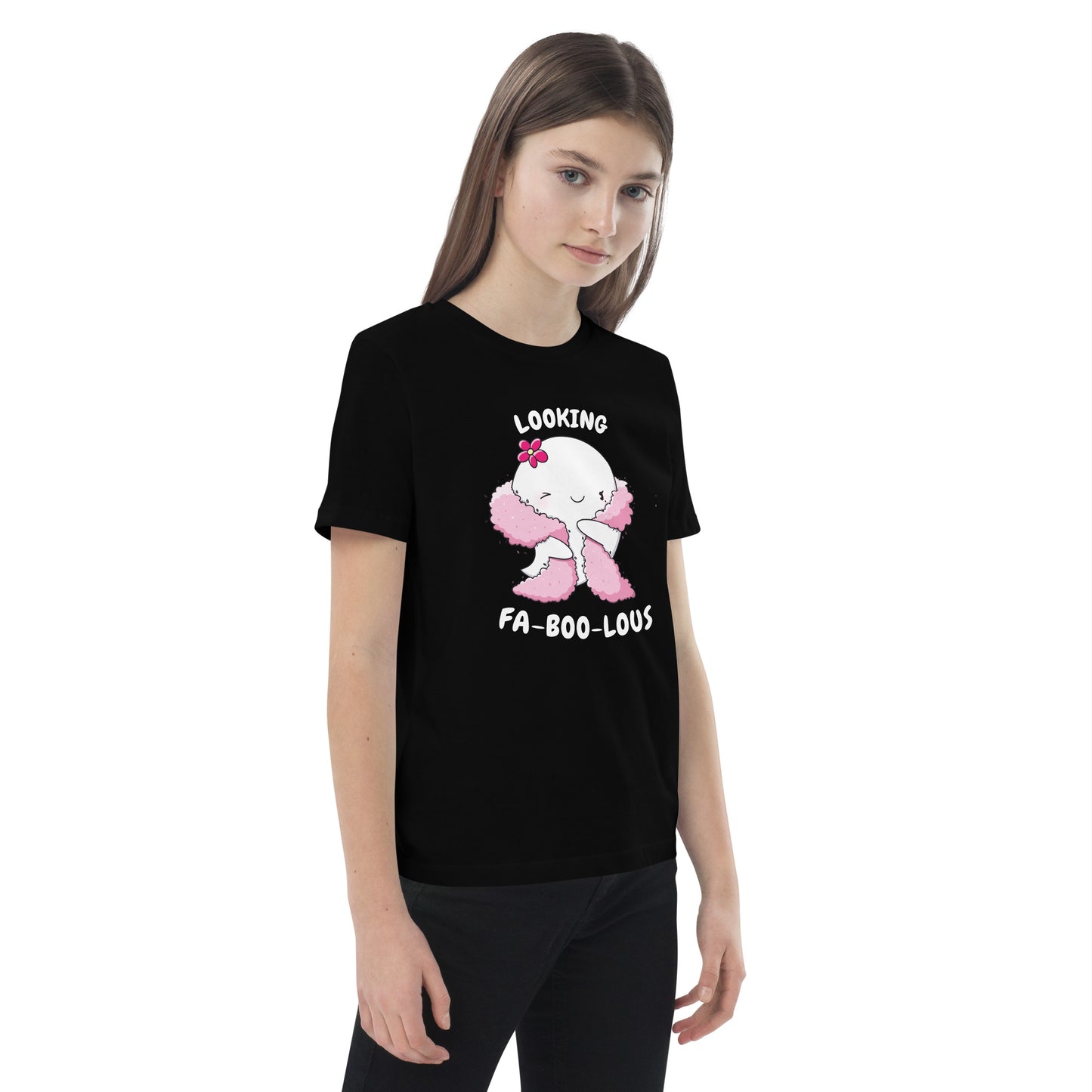 Looking fa-boo-lous - Organic cotton kids t-shirt