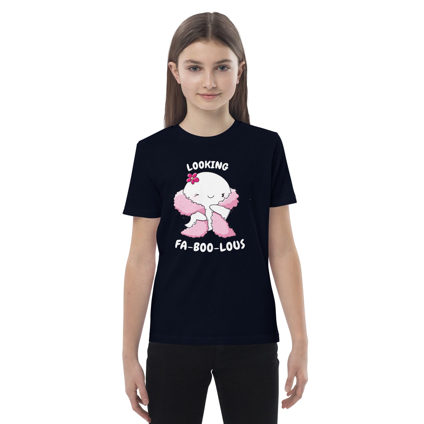 Looking fa-boo-lous - Organic cotton kids t-shirt