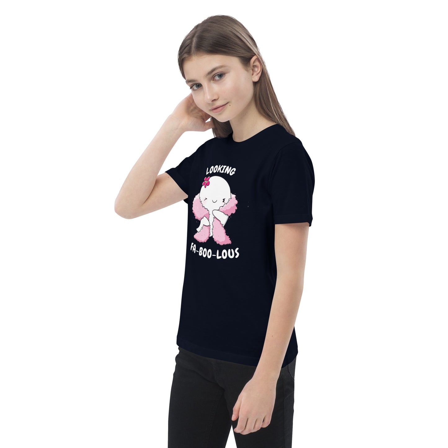 Looking fa-boo-lous - Organic cotton kids t-shirt