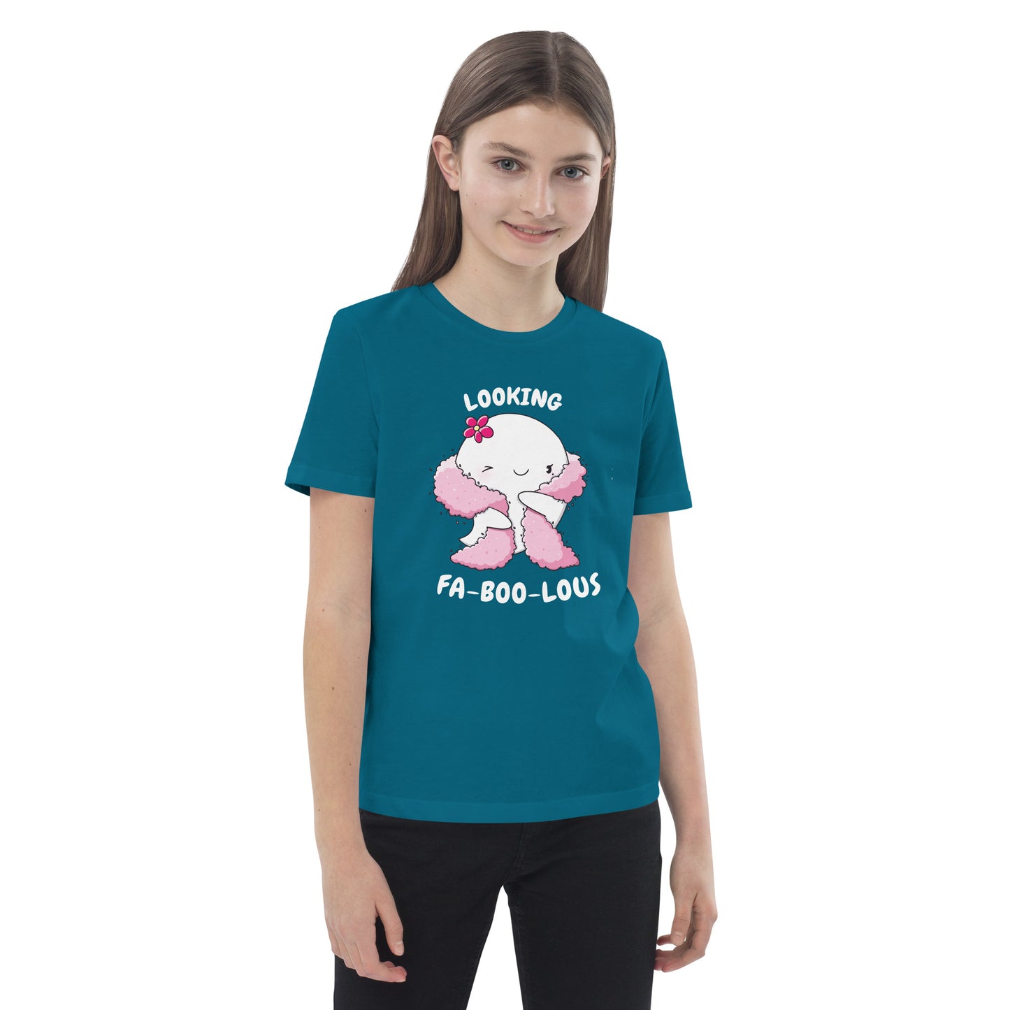 Looking fa-boo-lous - Organic cotton kids t-shirt