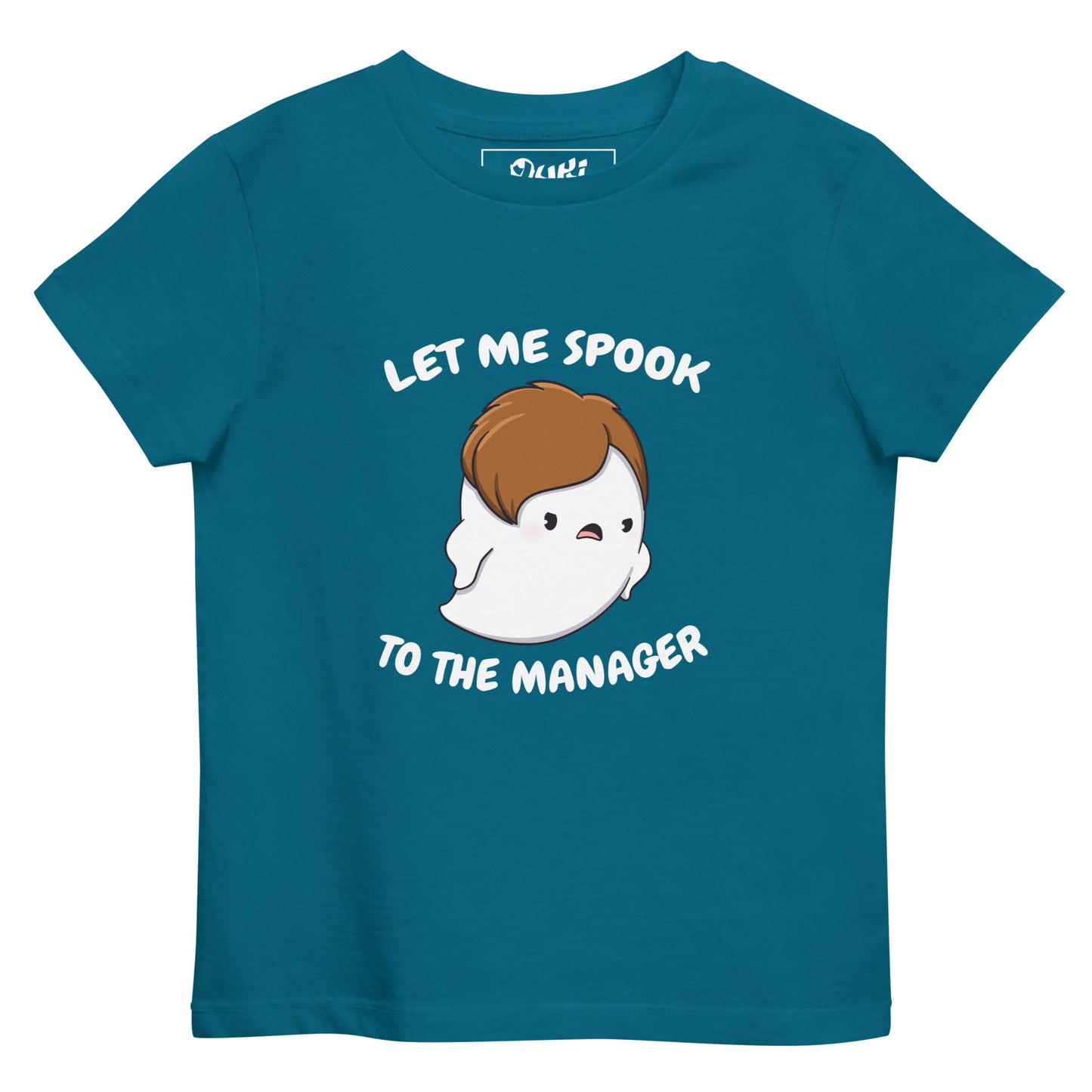 Let me spook to the manager - Organic cotton kids t-shirt