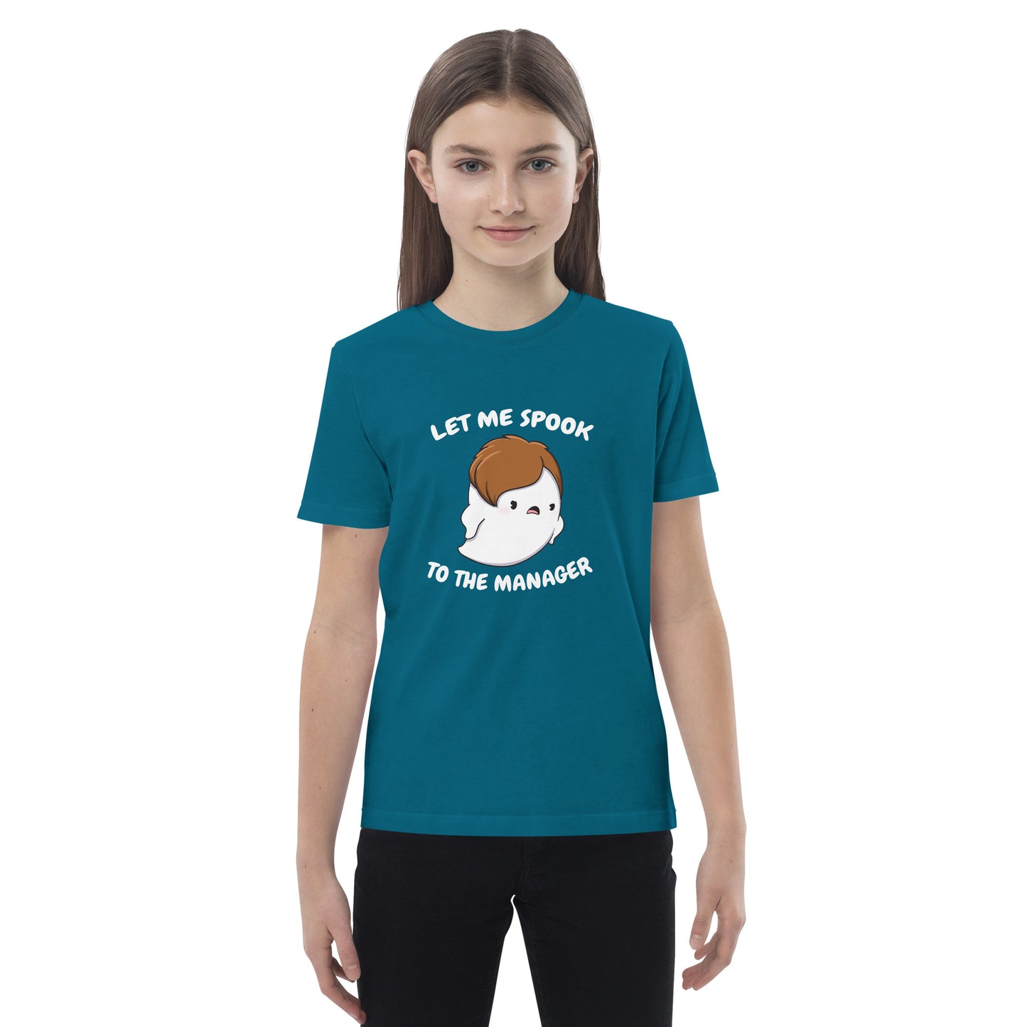 Let me spook to the manager - Organic cotton kids t-shirt