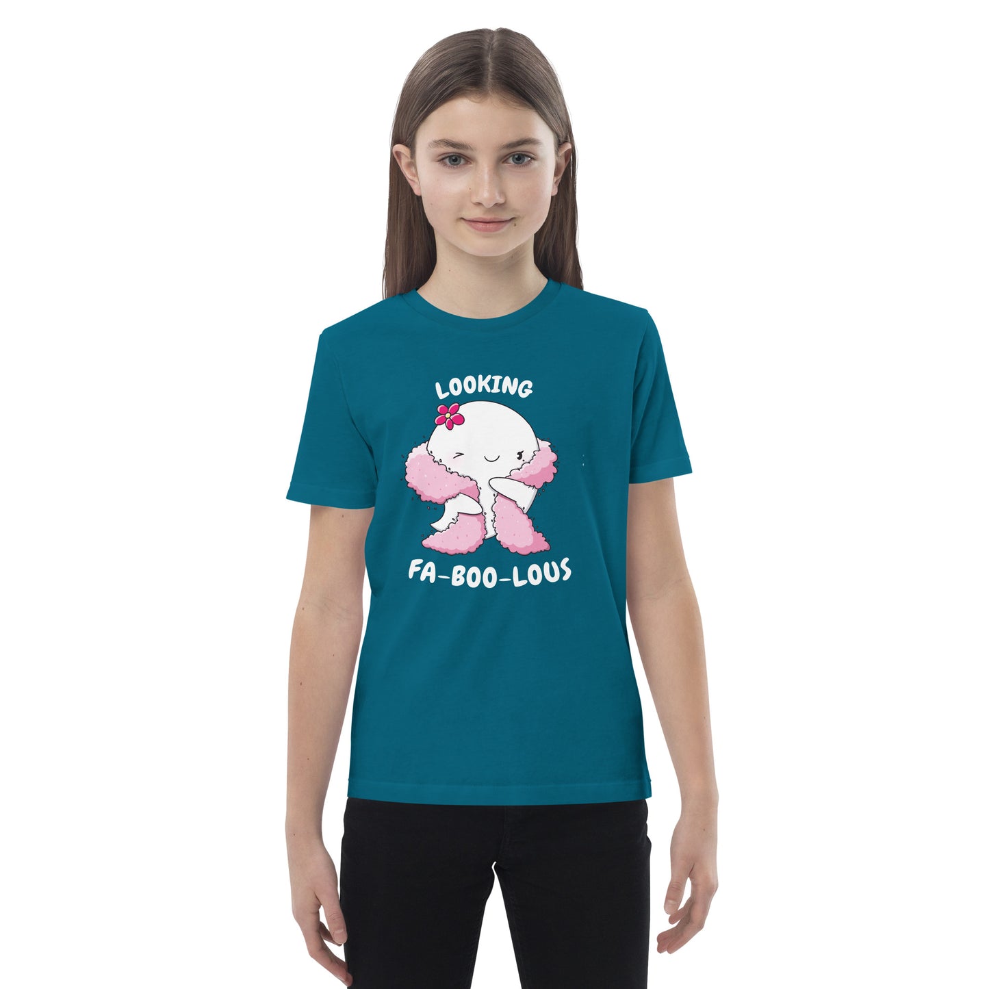 Looking fa-boo-lous - Organic cotton kids t-shirt
