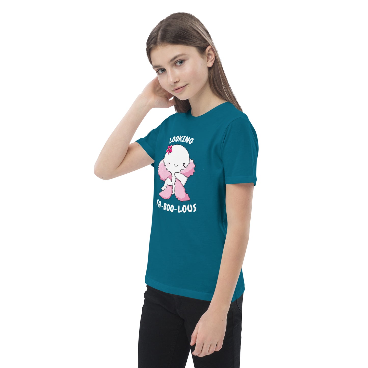 Looking fa-boo-lous - Organic cotton kids t-shirt