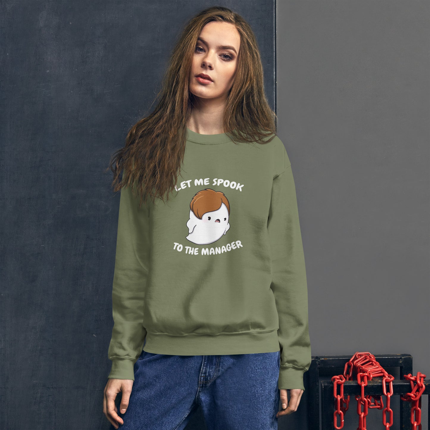 Let me spook to the manager - Unisex Sweatshirt