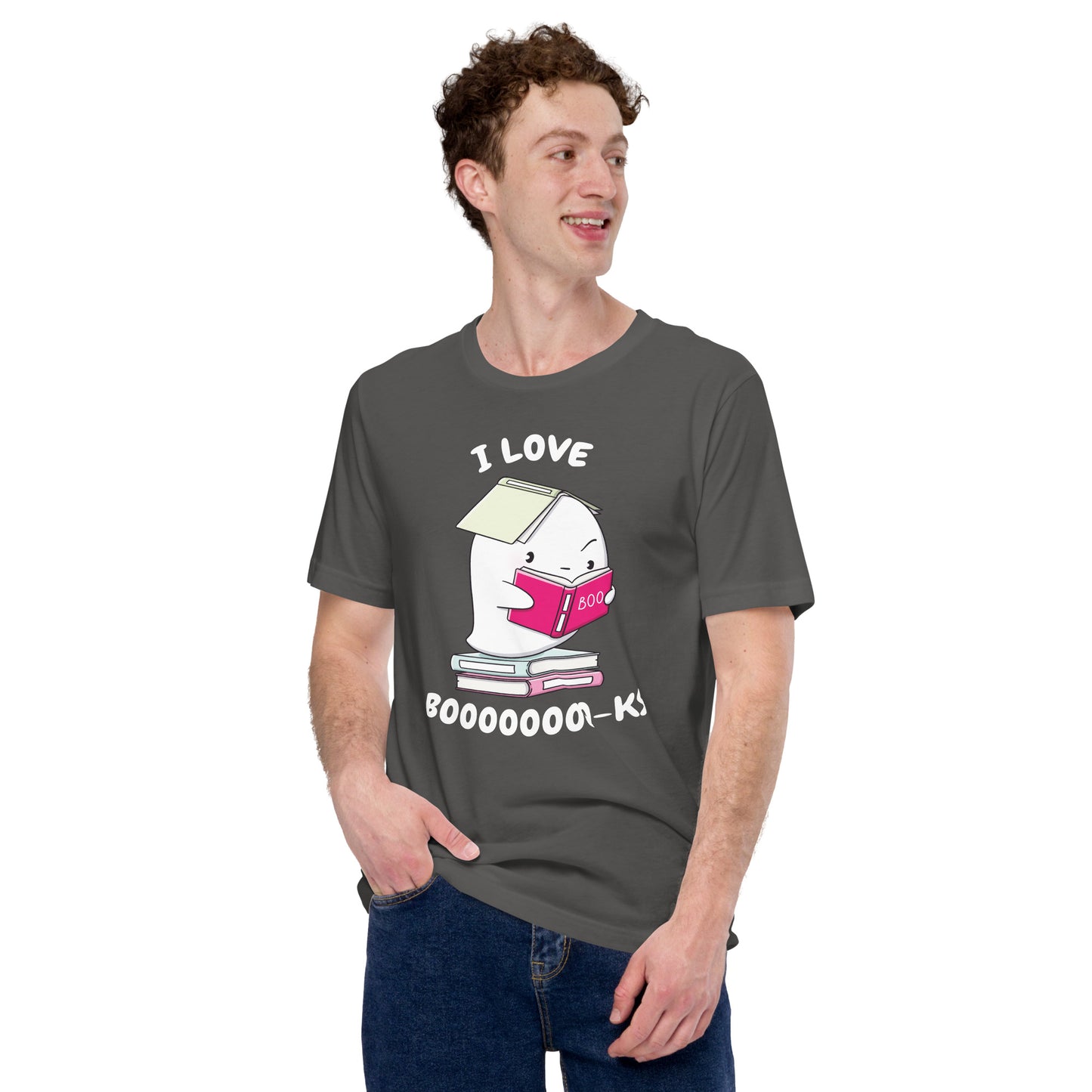 I love books - Unisex t-shirt