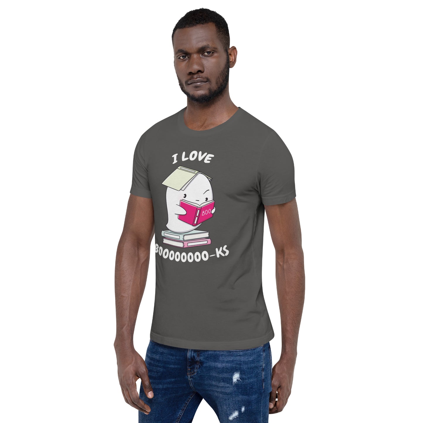 I love books - Unisex t-shirt