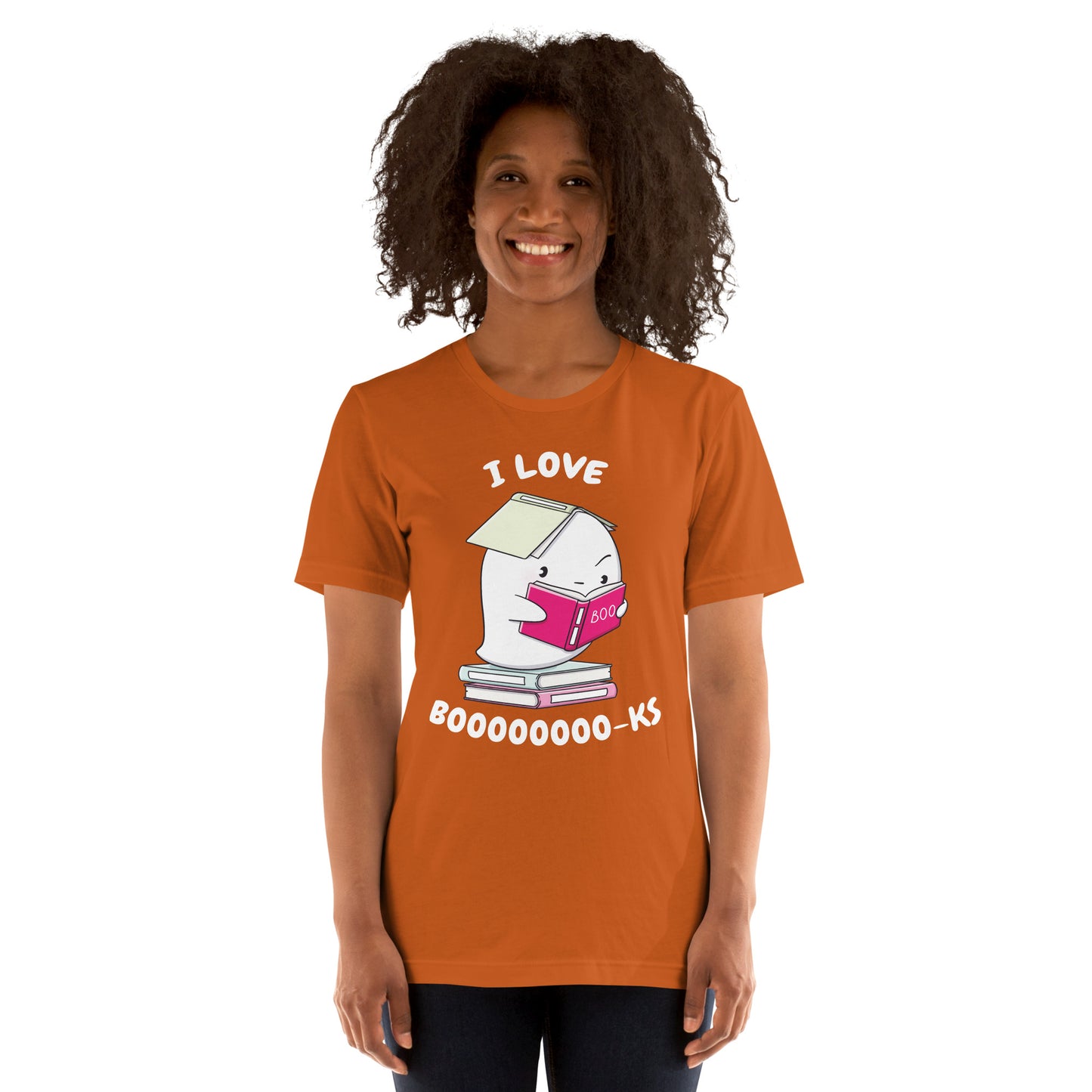 I love books - Unisex t-shirt
