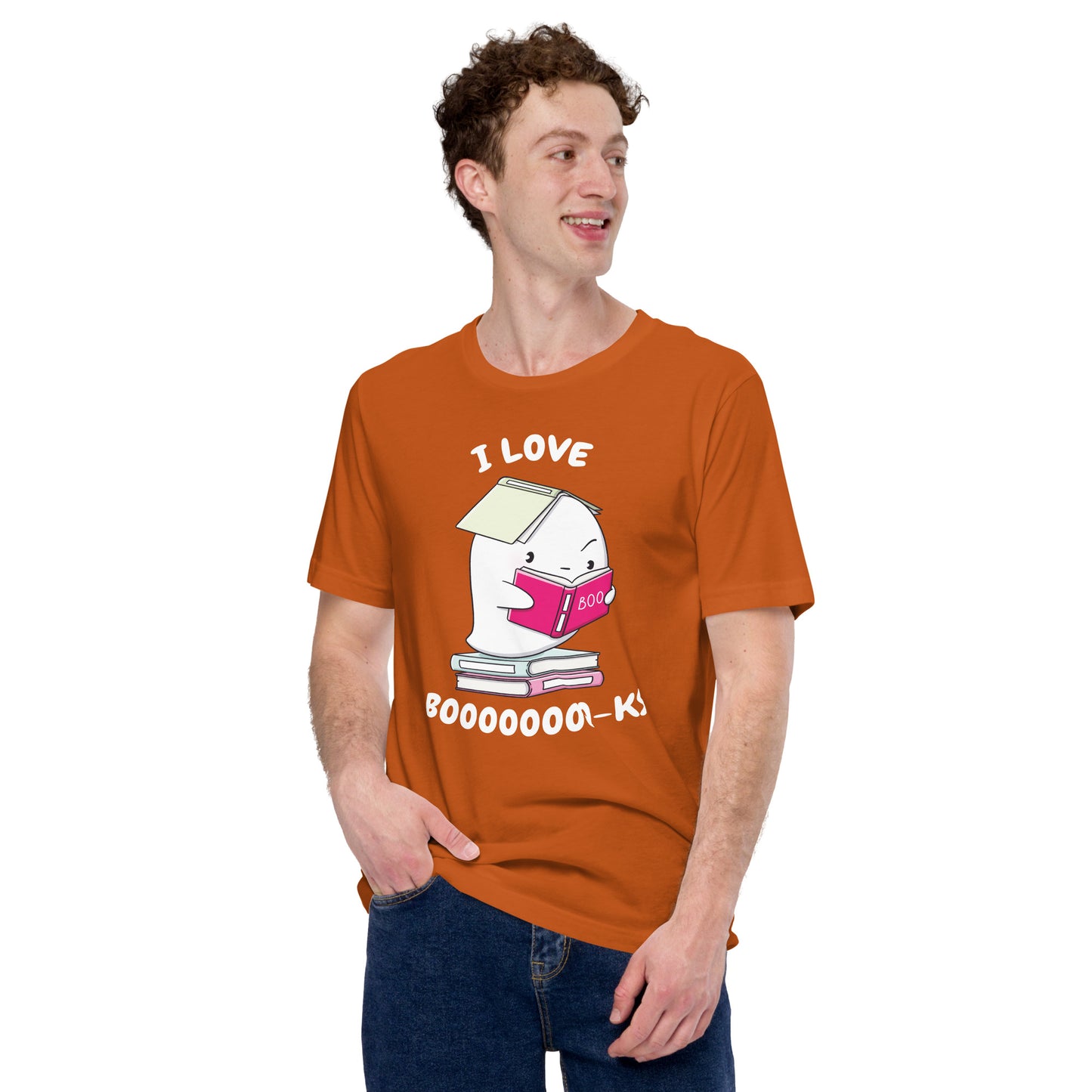 I love books - Unisex t-shirt