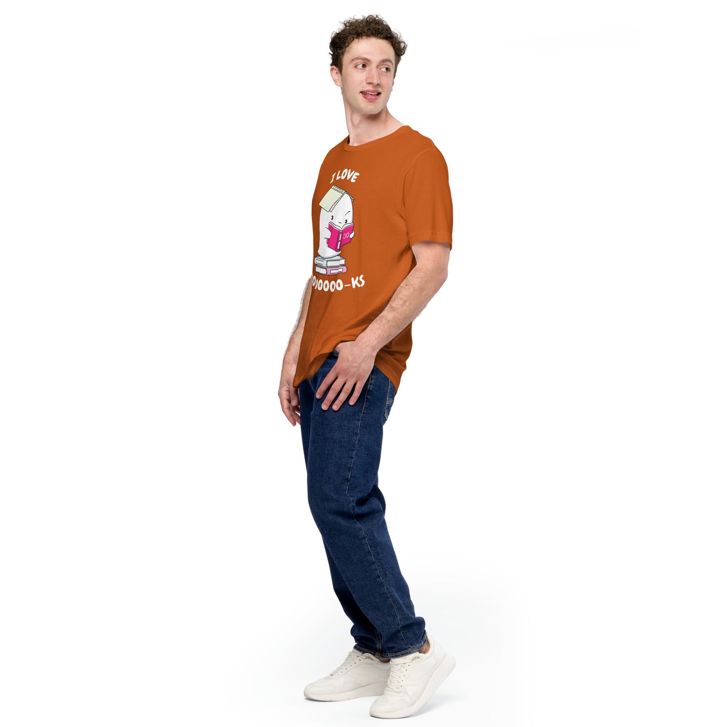 I love books - Unisex t-shirt