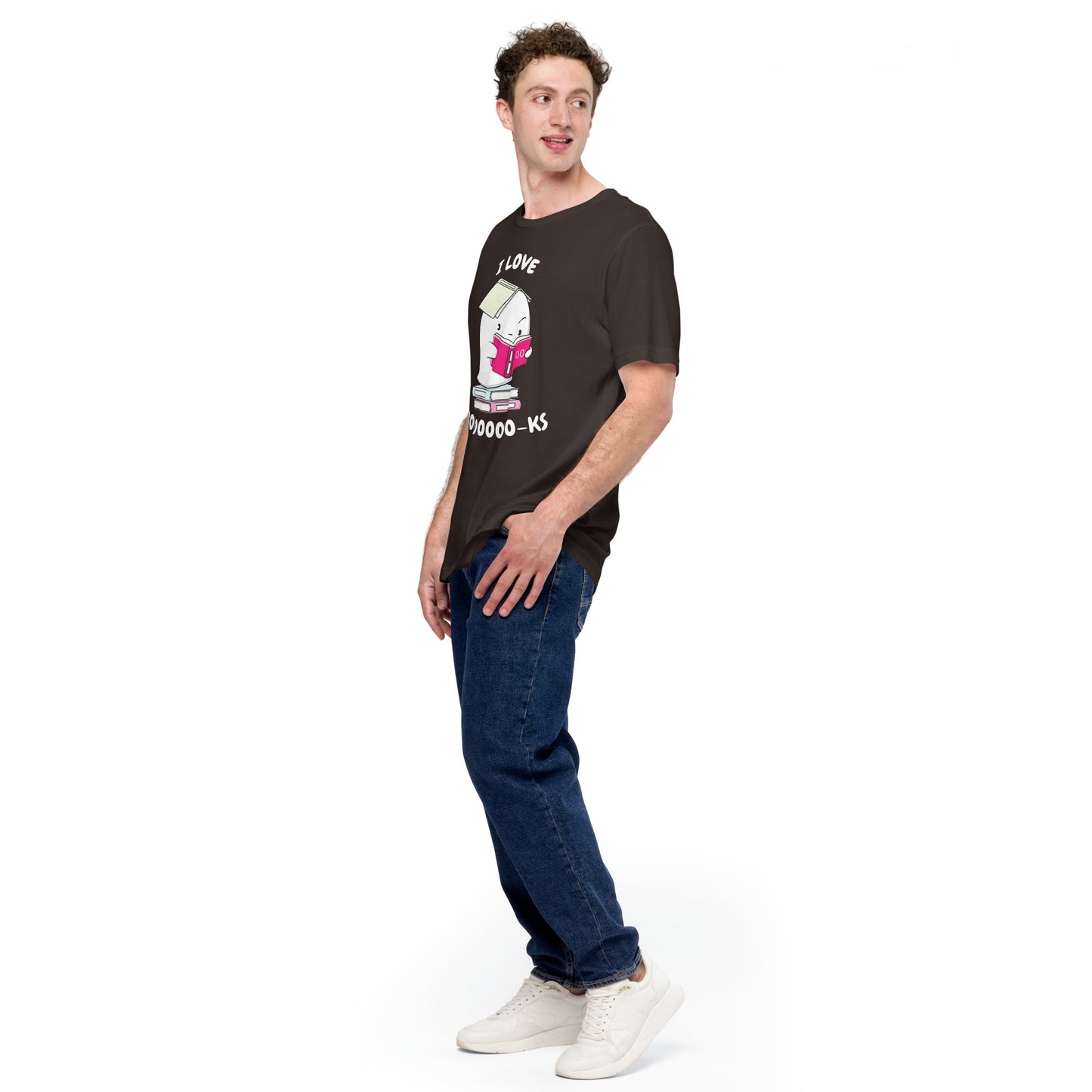 I love books - Unisex t-shirt