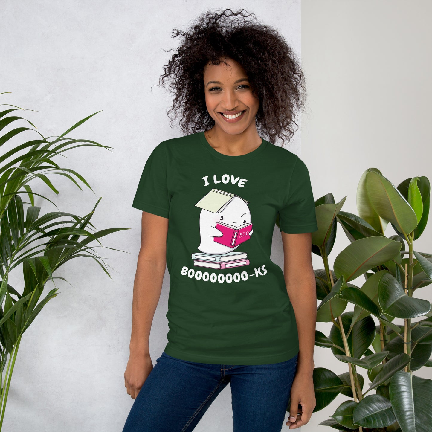 I love books - Unisex t-shirt