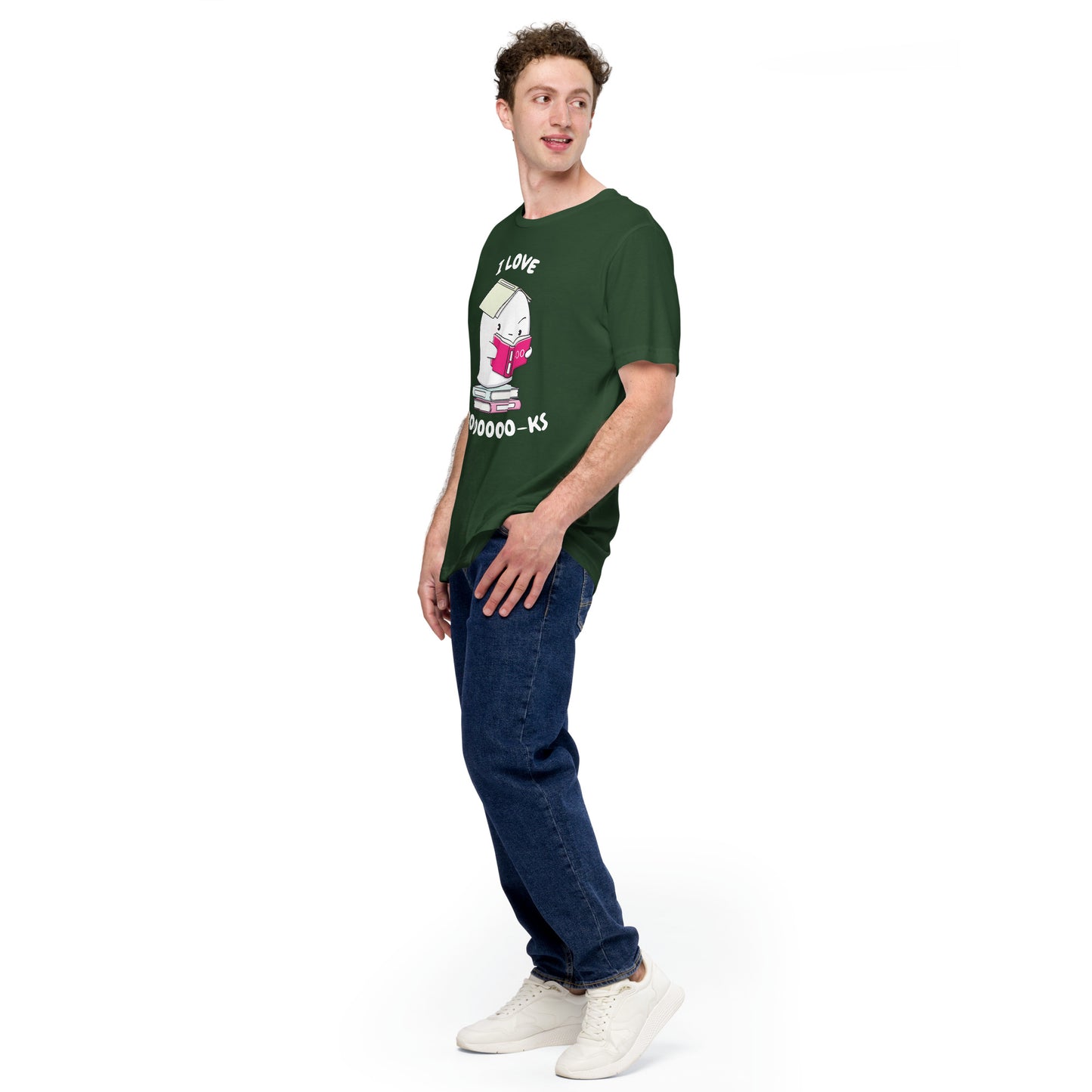 I love books - Unisex t-shirt