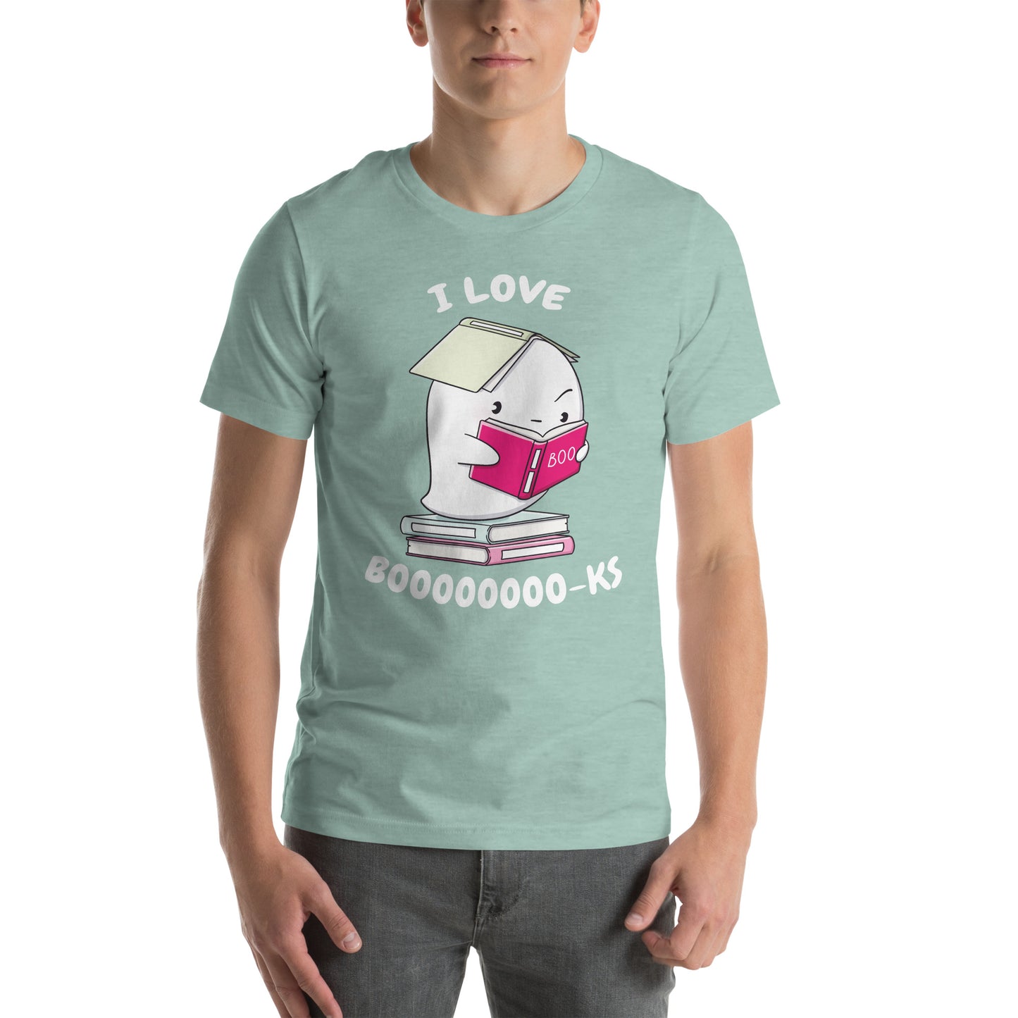 I love books - Unisex t-shirt