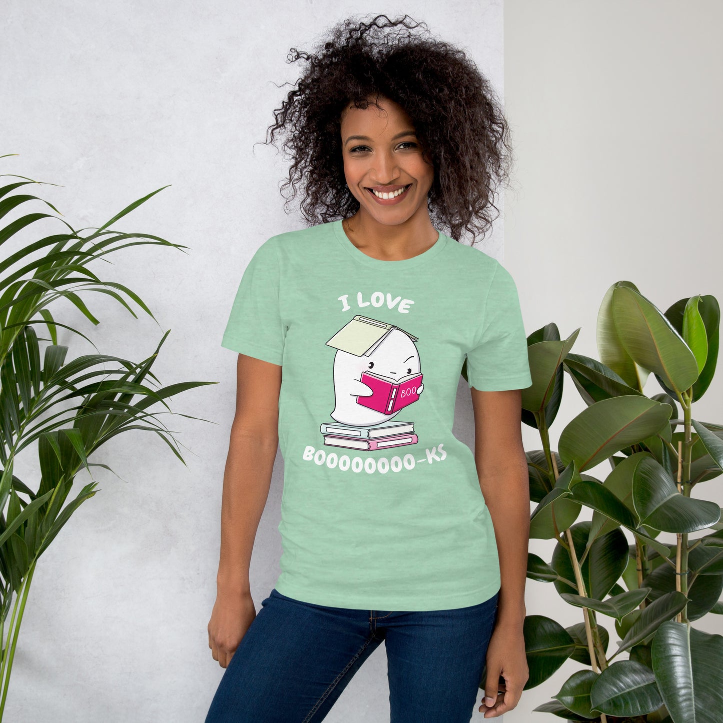 I love books - Unisex t-shirt