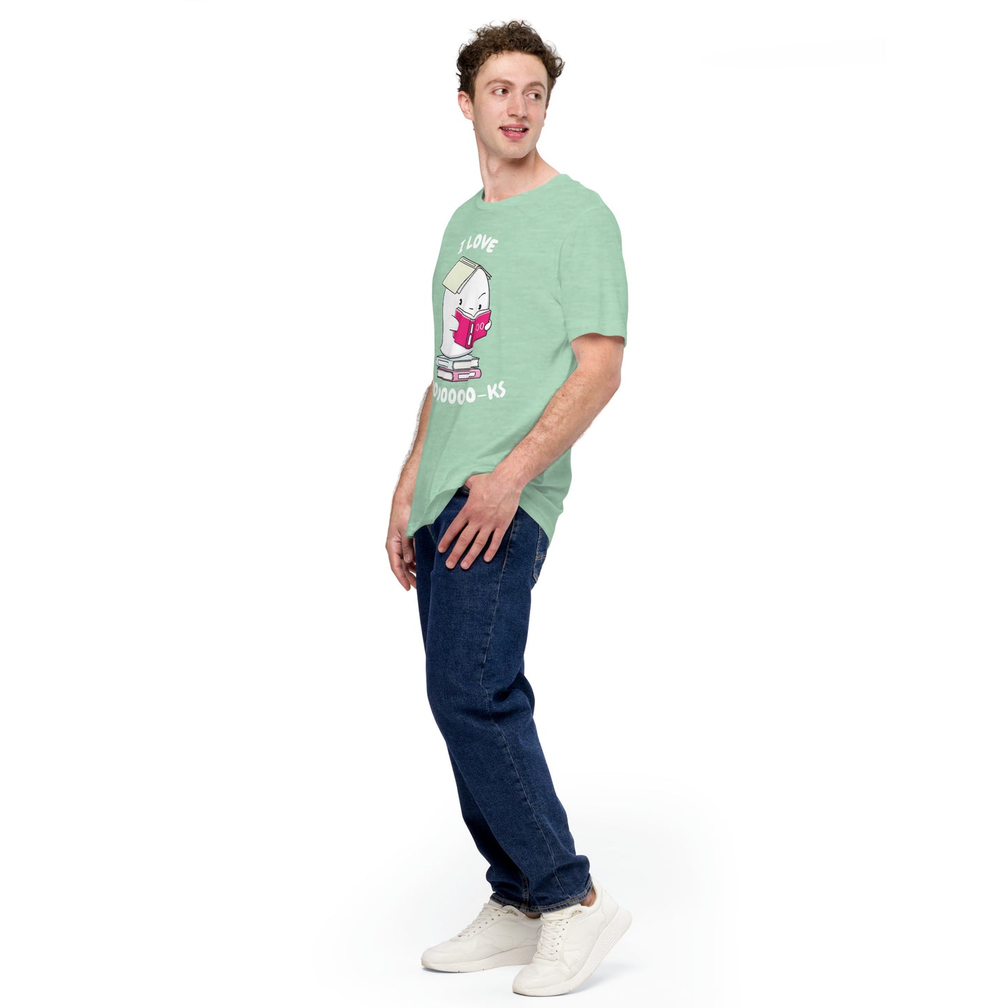 I love books - Unisex t-shirt