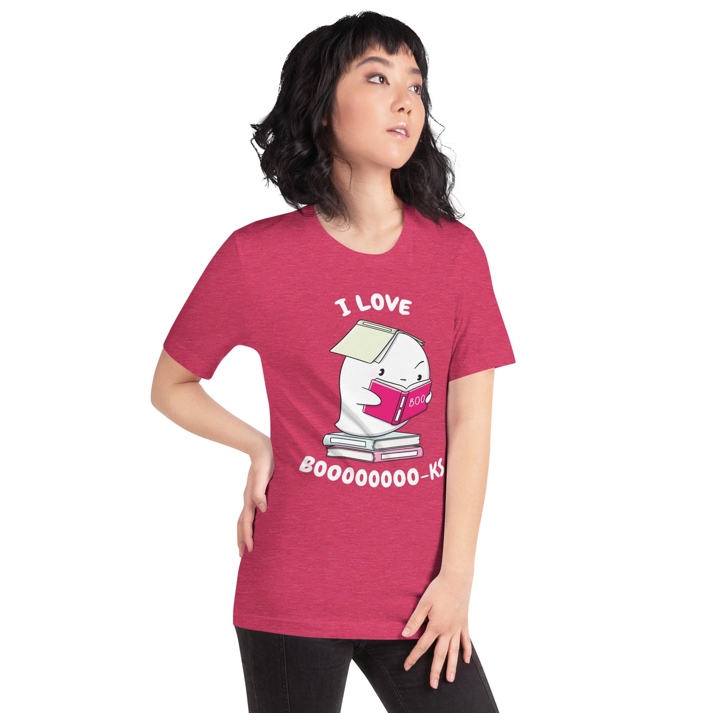 I love books - Unisex t-shirt