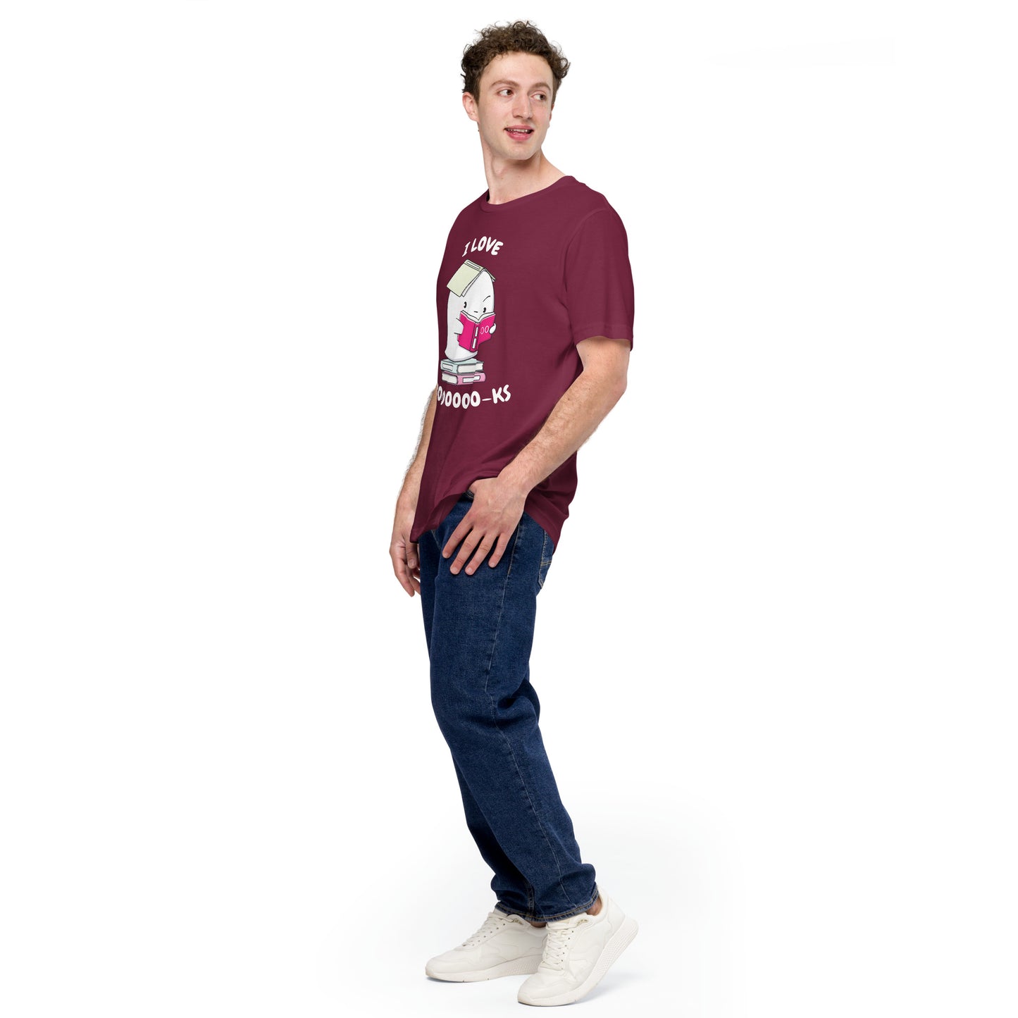 I love books - Unisex t-shirt