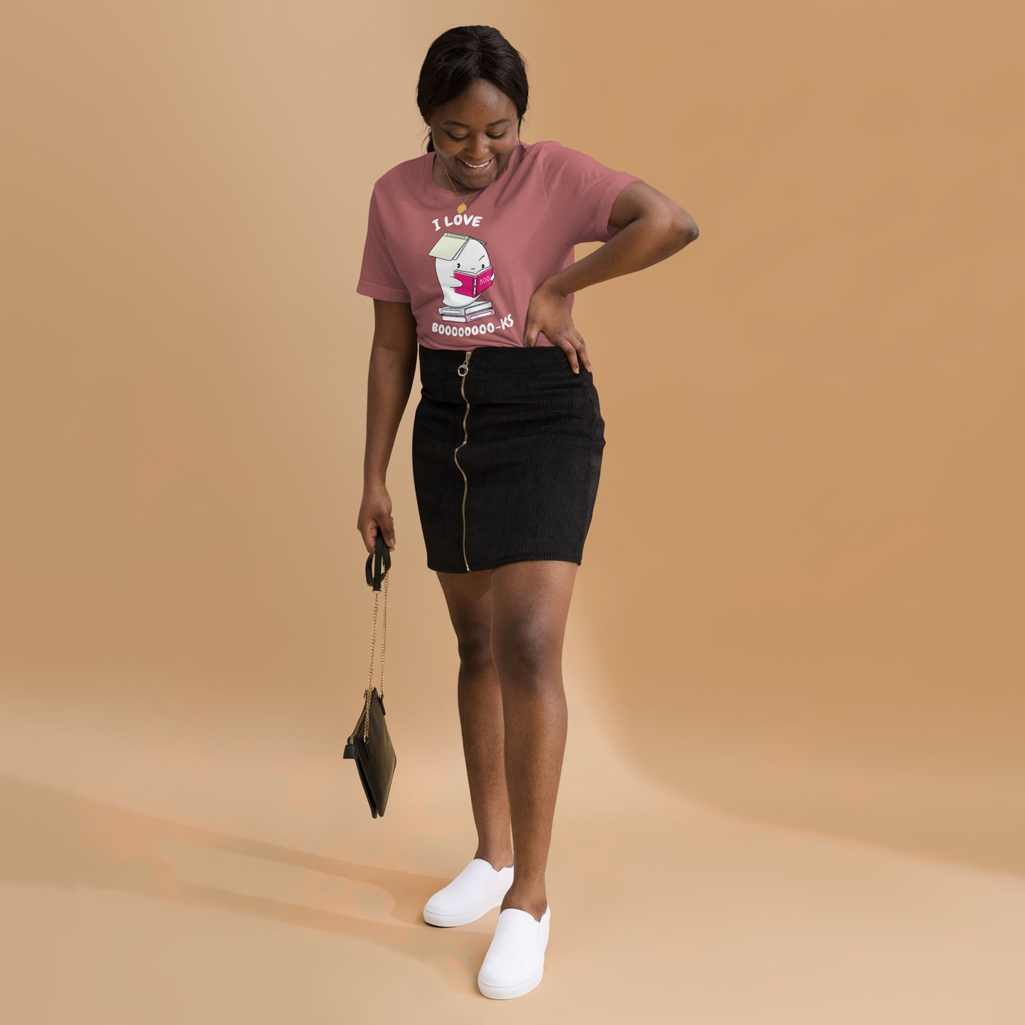 I love books - Unisex t-shirt