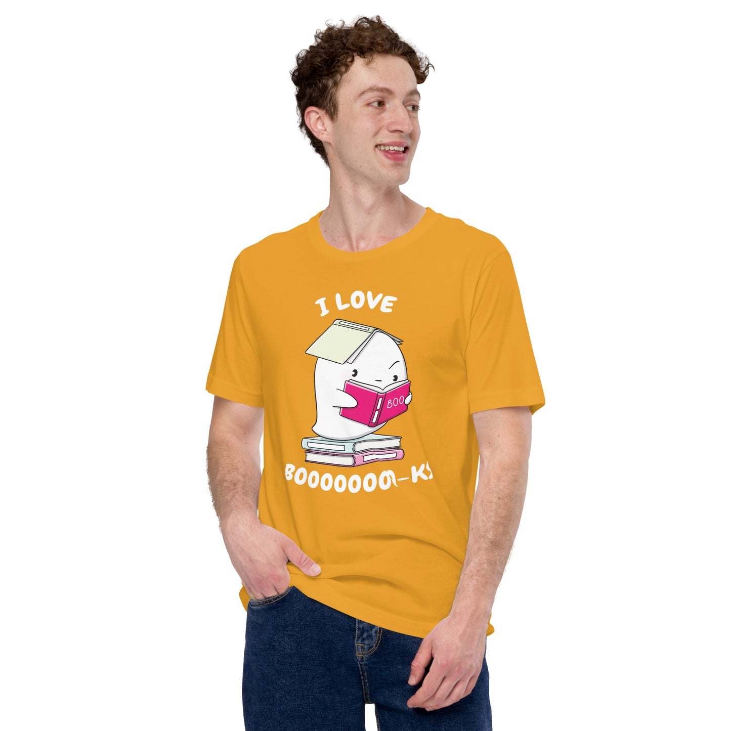 I love books - Unisex t-shirt
