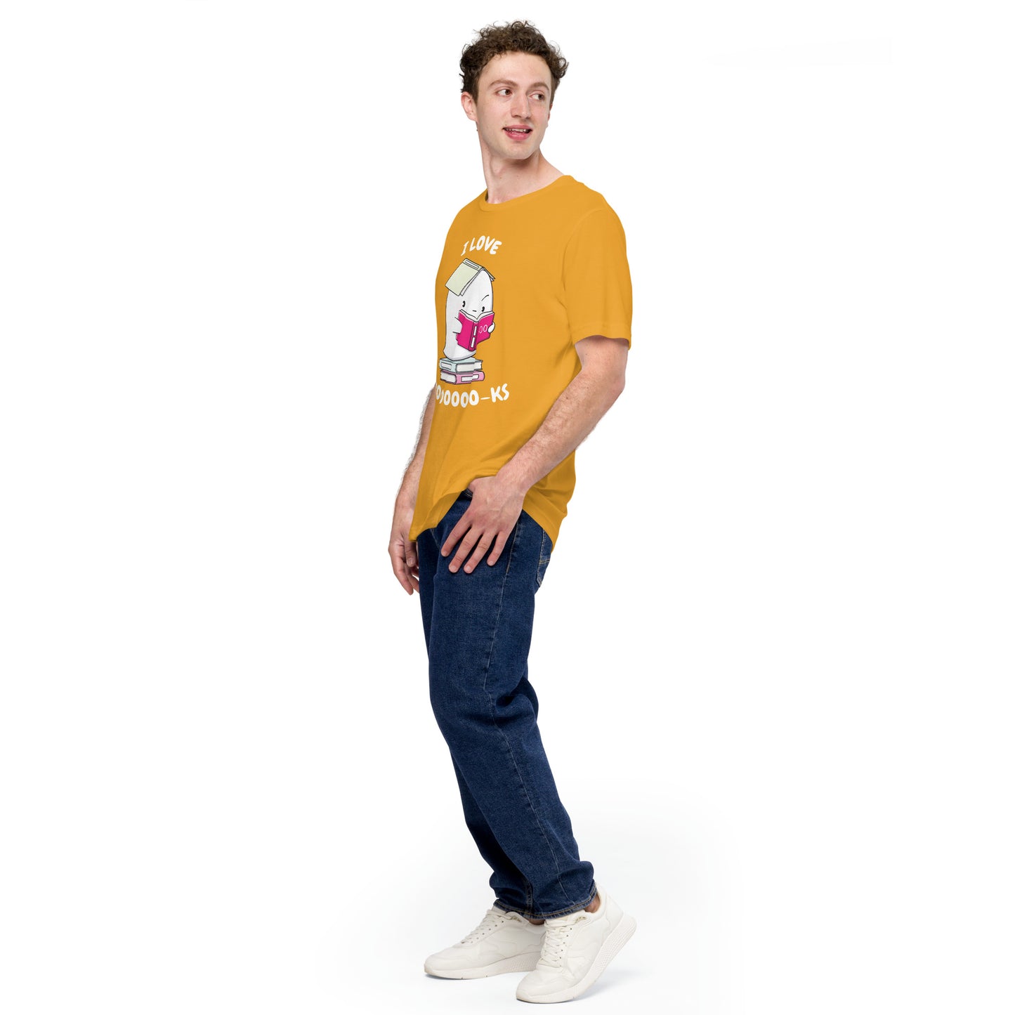 I love books - Unisex t-shirt