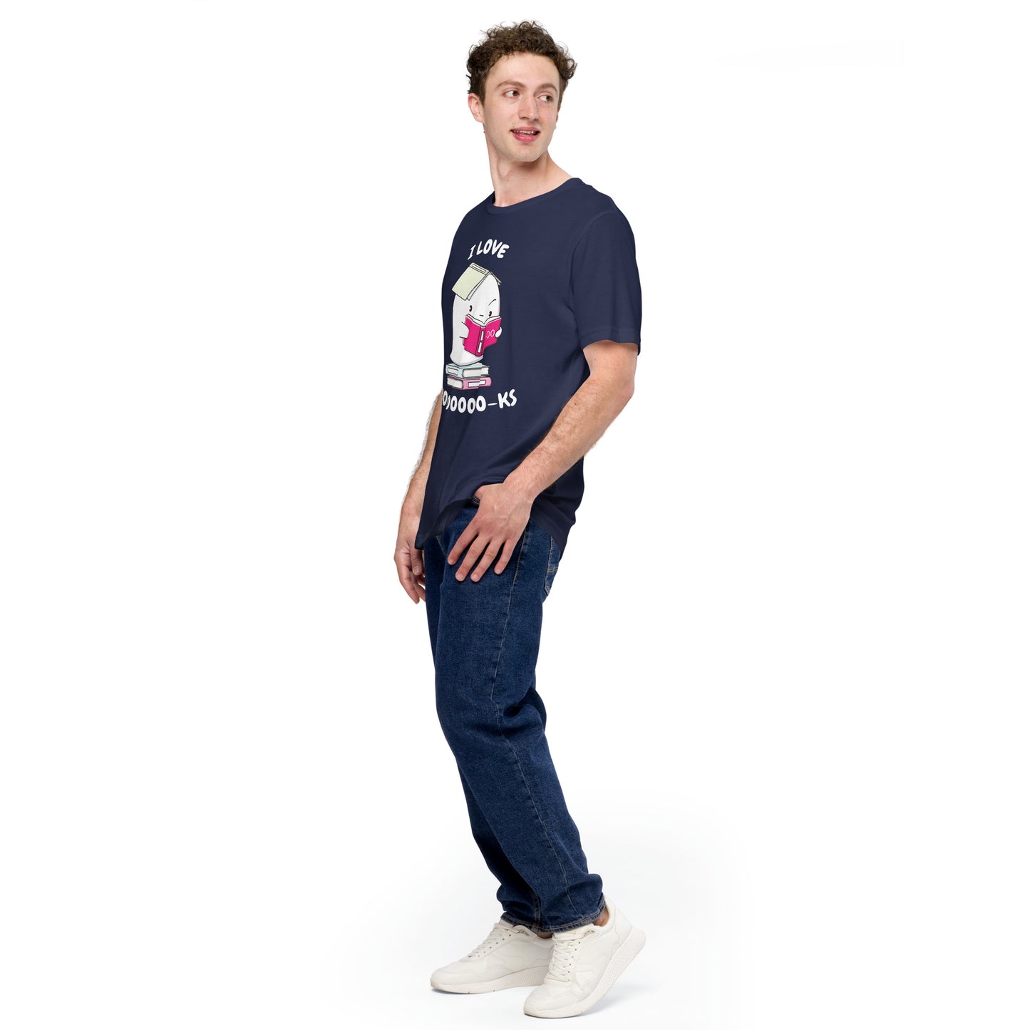 I love books - Unisex t-shirt