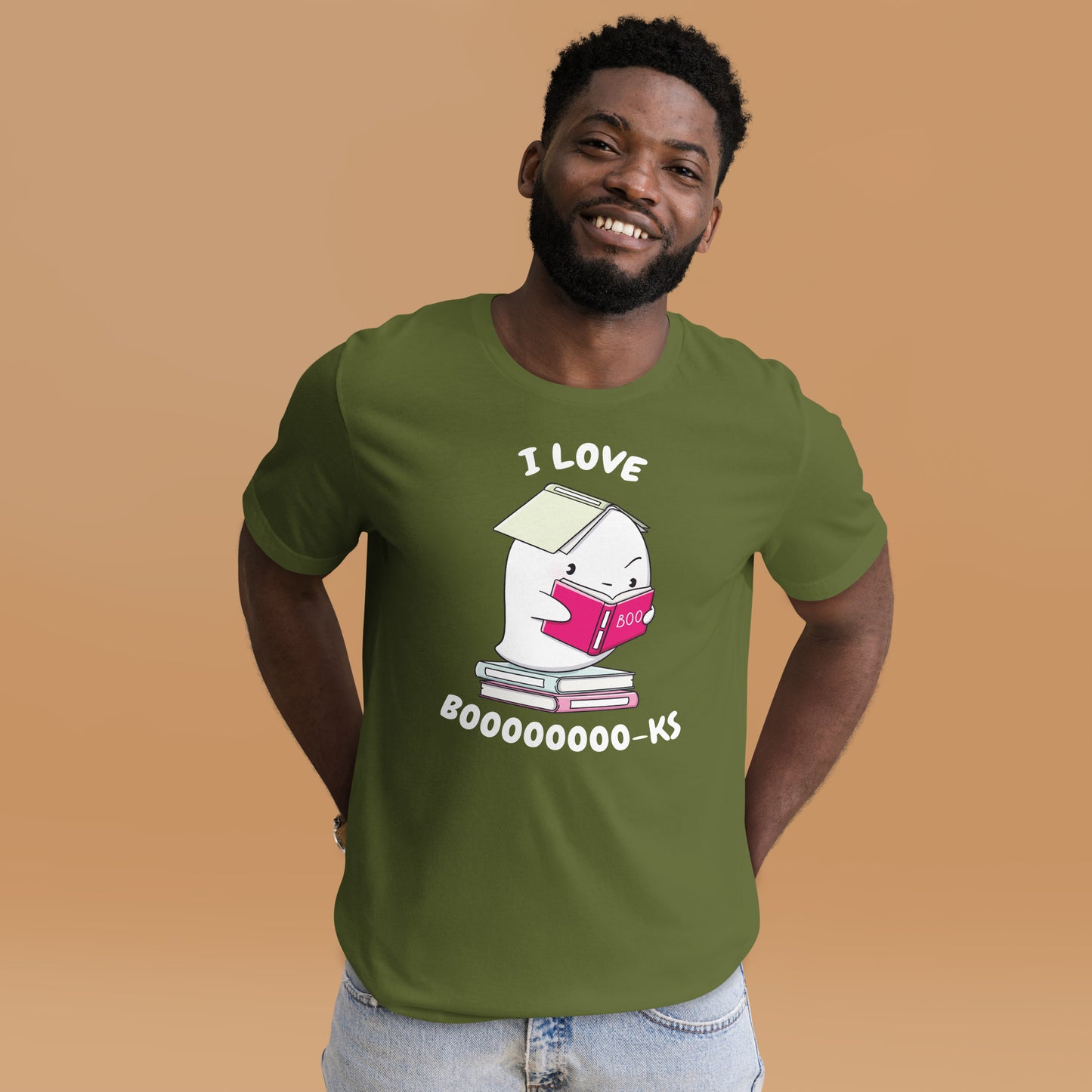 I love books - Unisex t-shirt