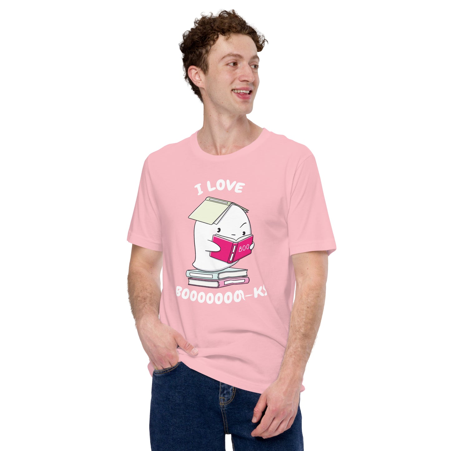 I love books - Unisex t-shirt