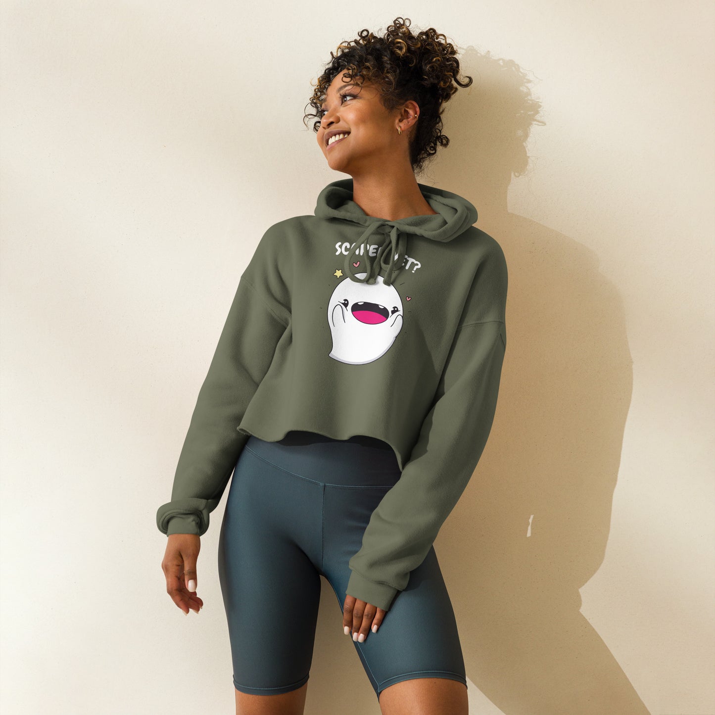 Scared yet - Cropped Hoodie