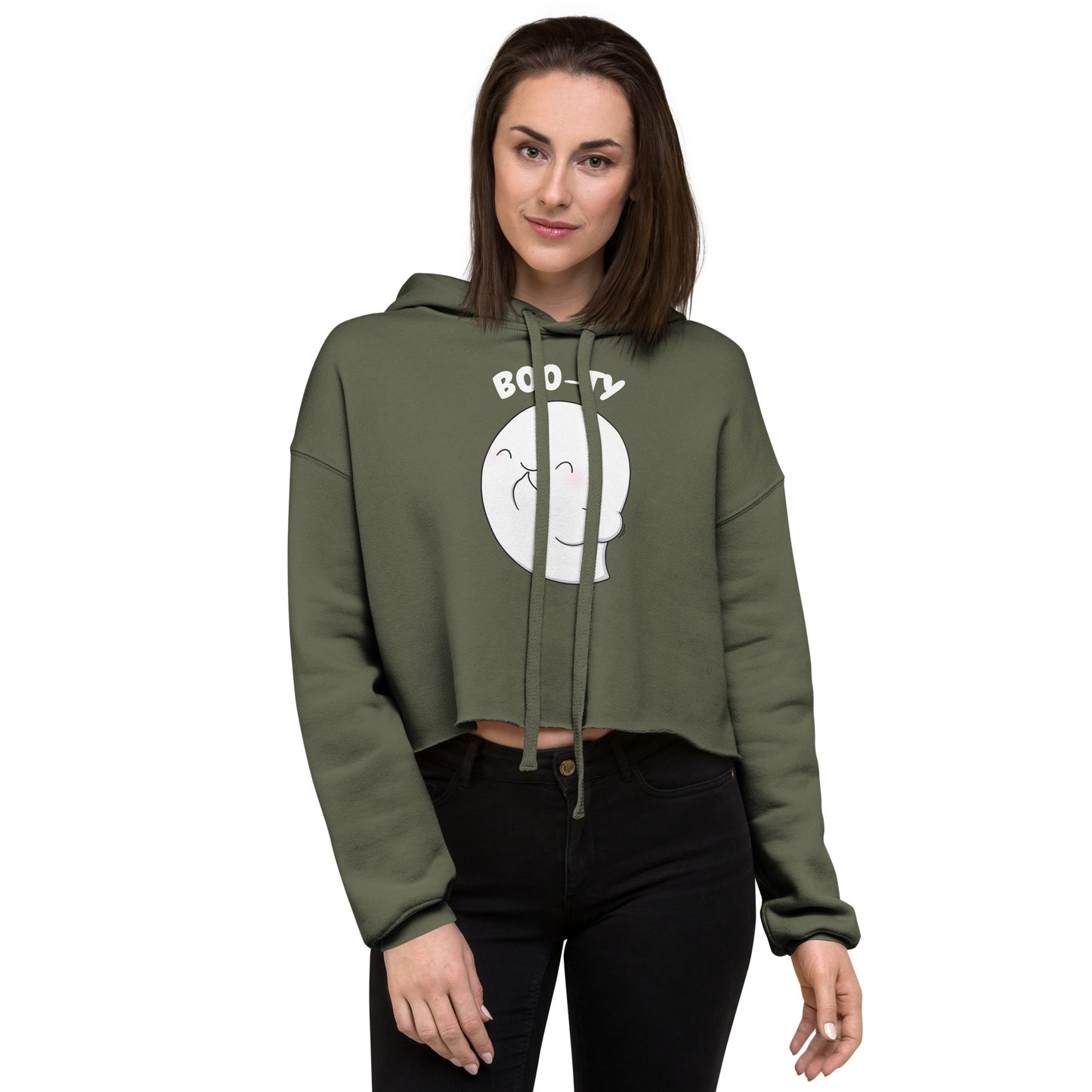 Boo-ty - Cropped Hoodie