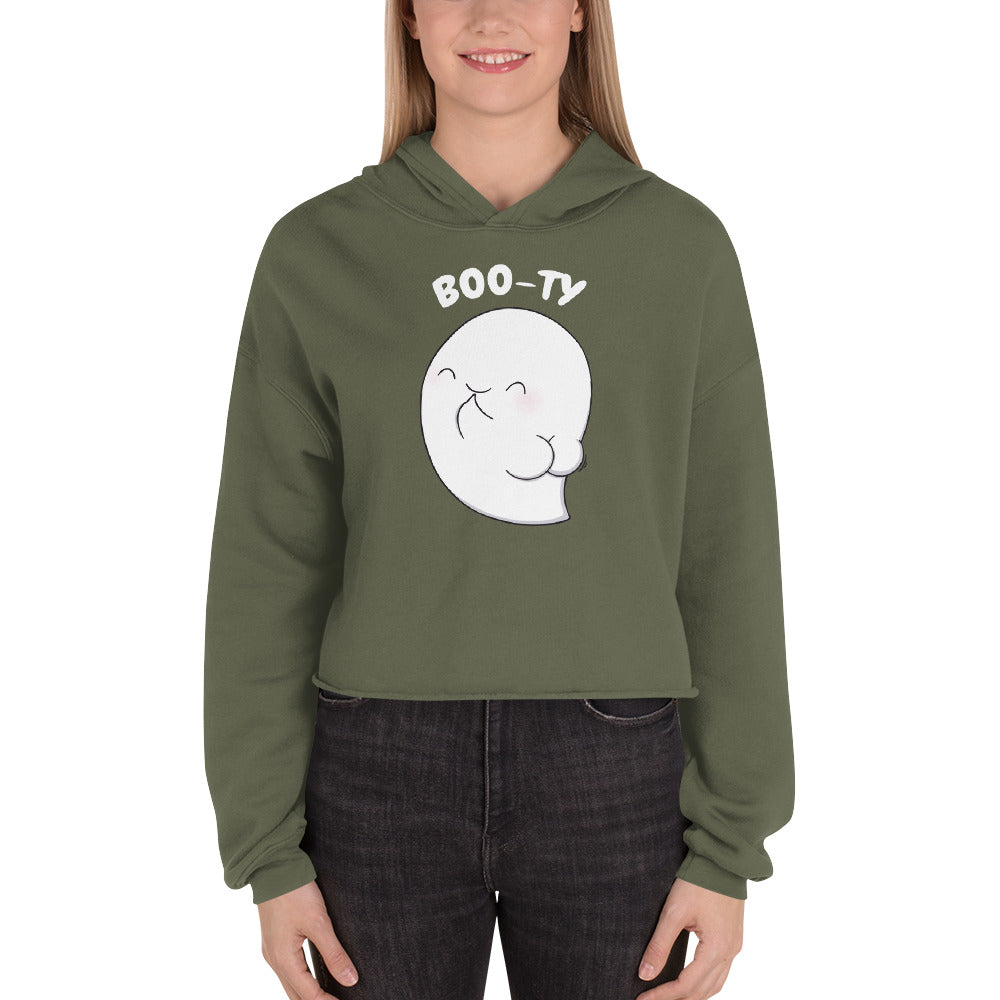 Boo-ty - Cropped Hoodie