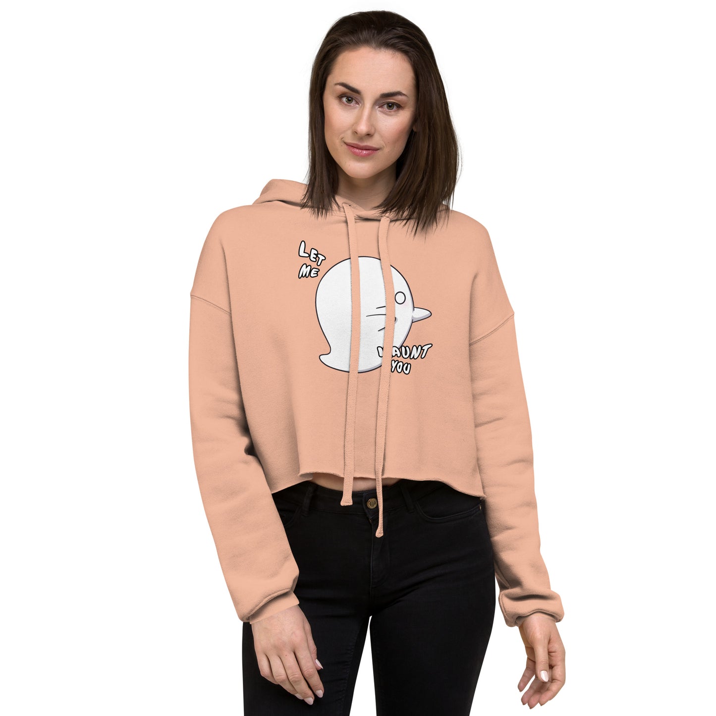 Let me haunt you - Cropped Hoodie