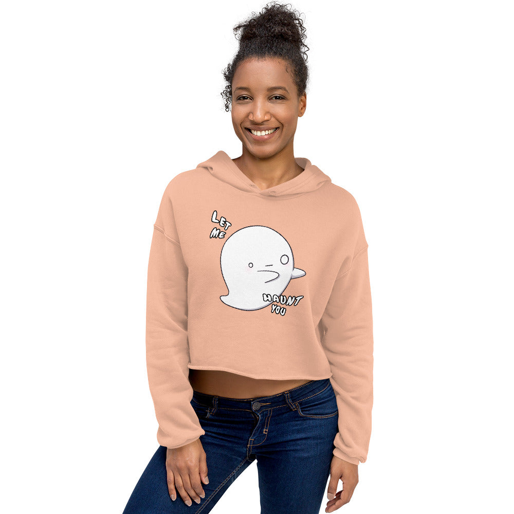 Let me haunt you - Cropped Hoodie